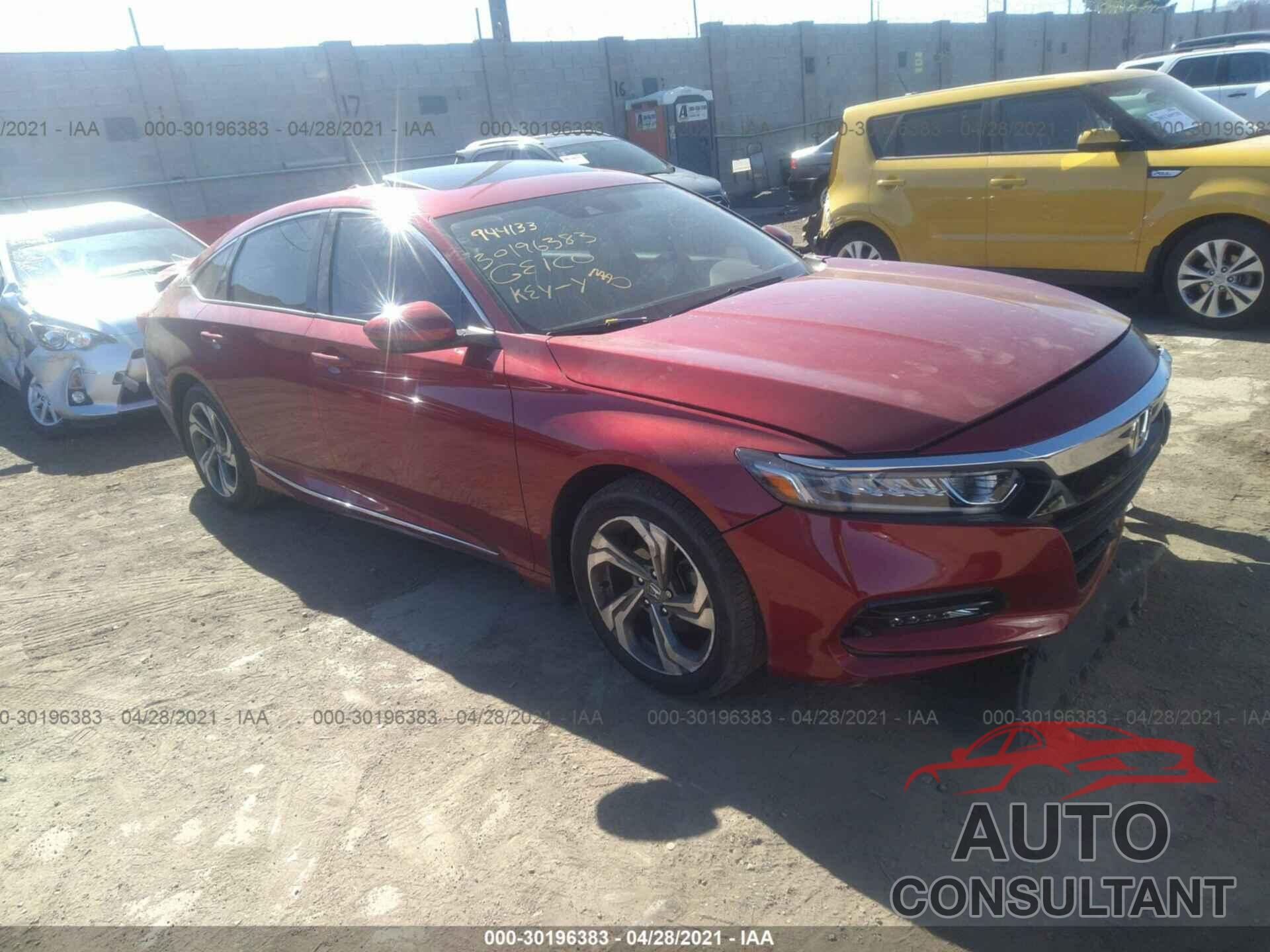 HONDA ACCORD SEDAN 2018 - 1HGCV1F59JA253662