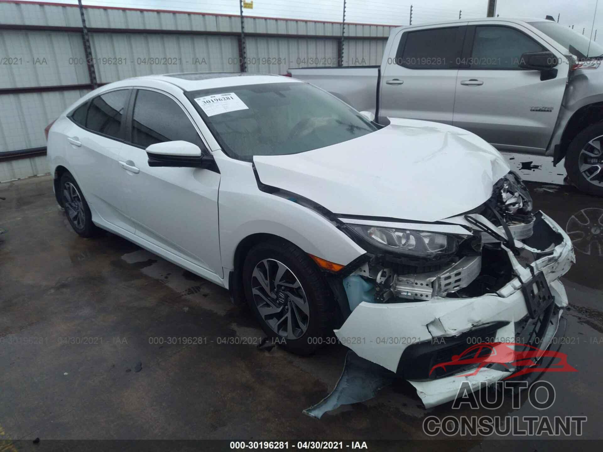 HONDA CIVIC SEDAN 2017 - 19XFC2F76HE078447