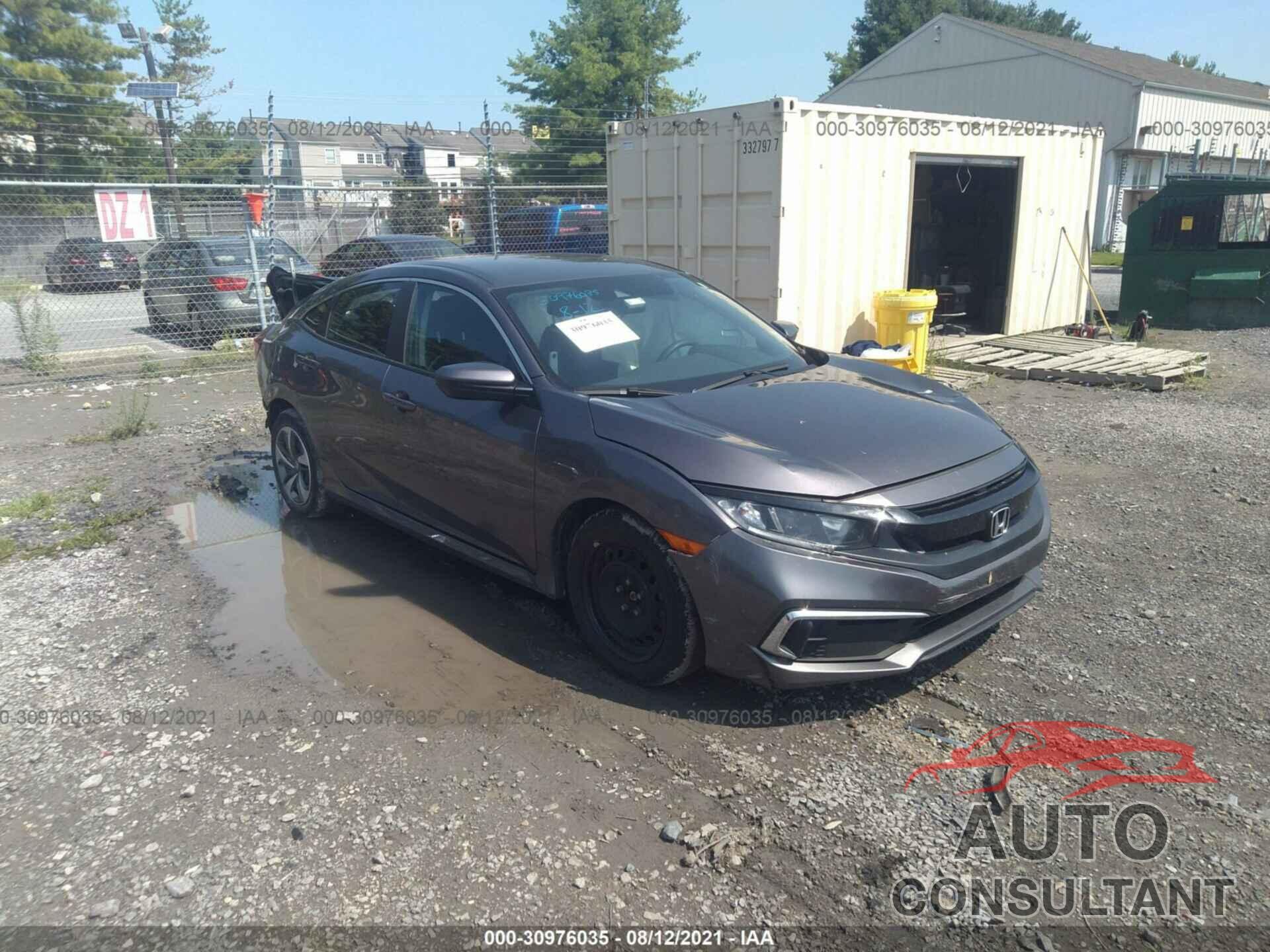 HONDA CIVIC SEDAN 2019 - 2HGFC2F66KH567872