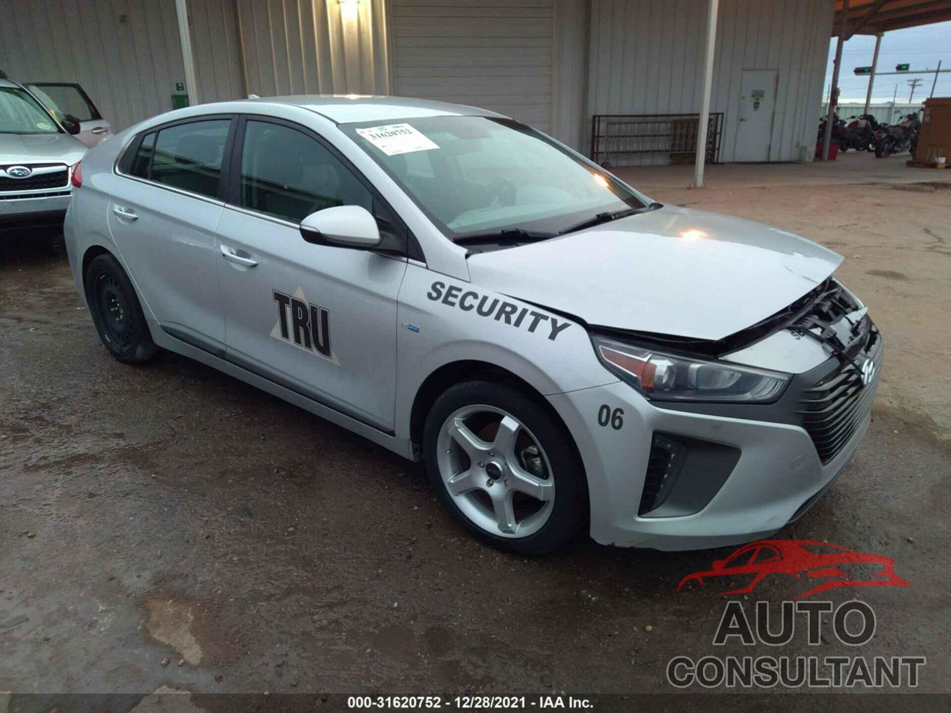 HYUNDAI IONIQ HYBRID 2018 - KMHC75LC7JU082598