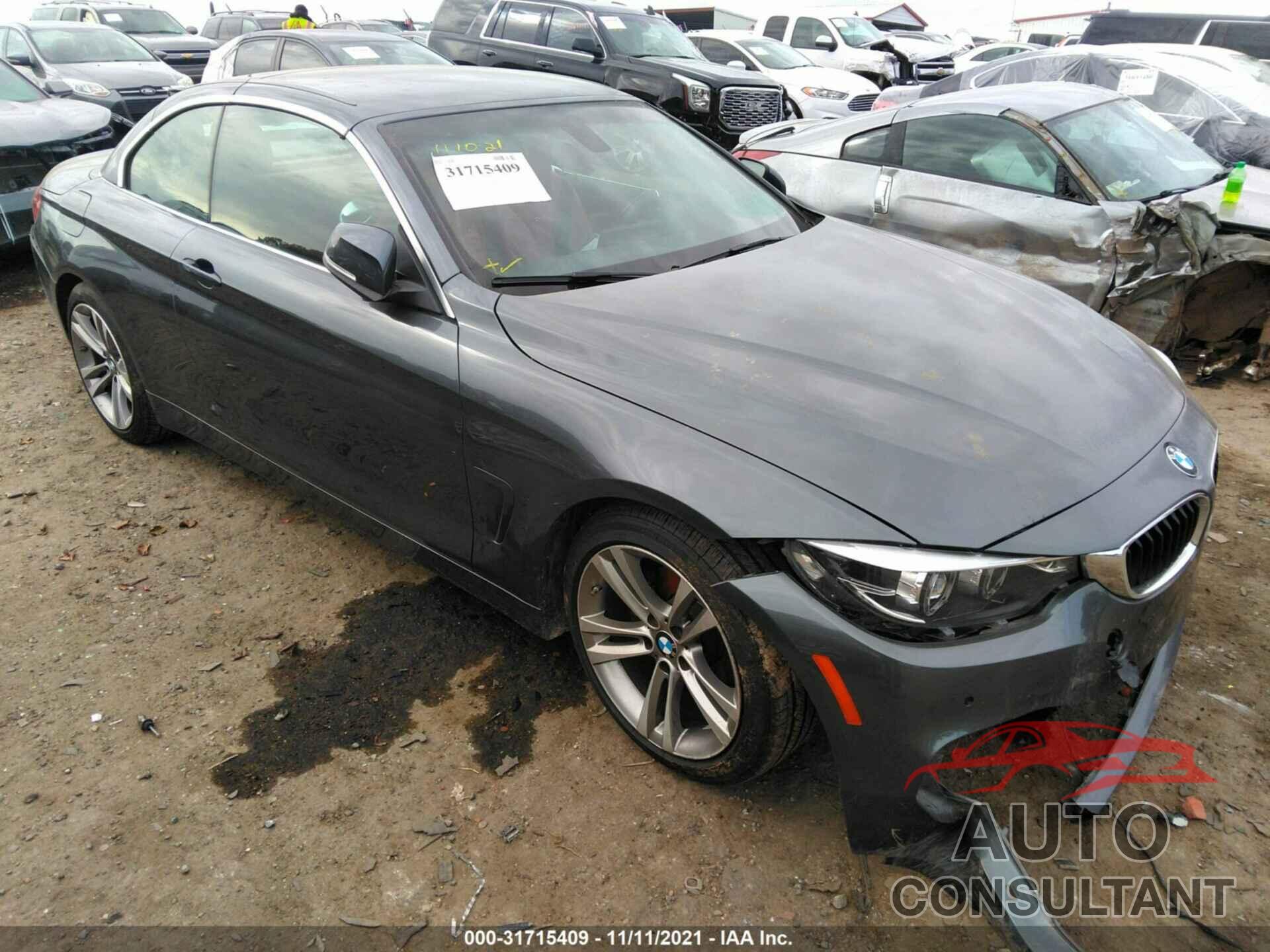 BMW 4 SERIES 2018 - WBA4Z1C58JEC71476