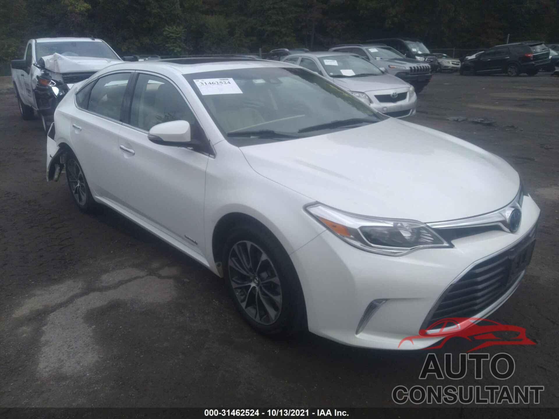 TOYOTA AVALON 2017 - 4T1BD1EBXHU057920