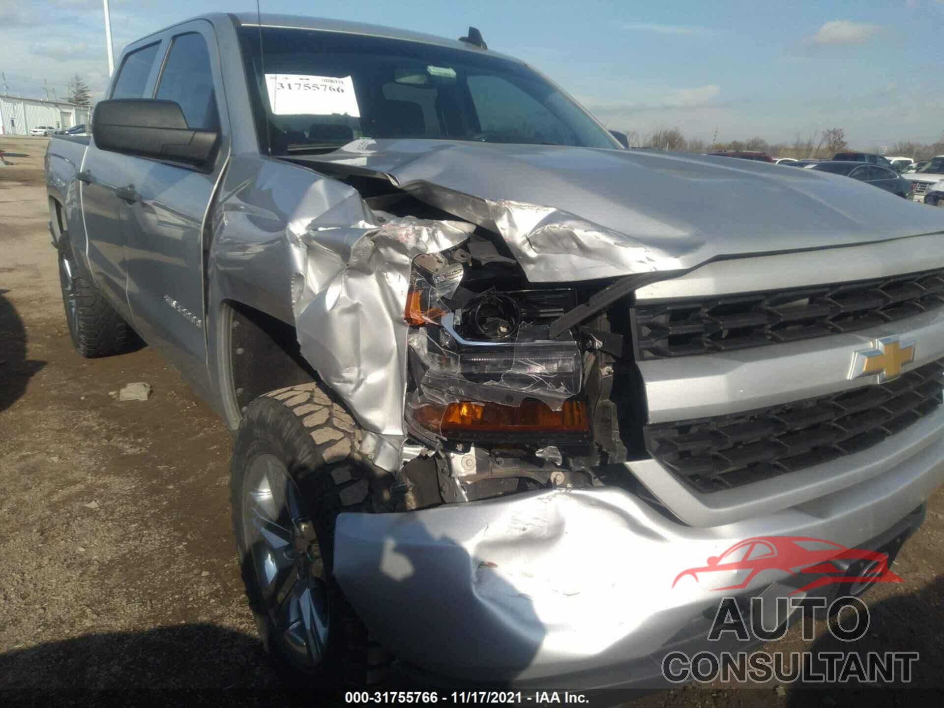 CHEVROLET SILVERADO 1500 2018 - 3GCUKPEC9JG353096