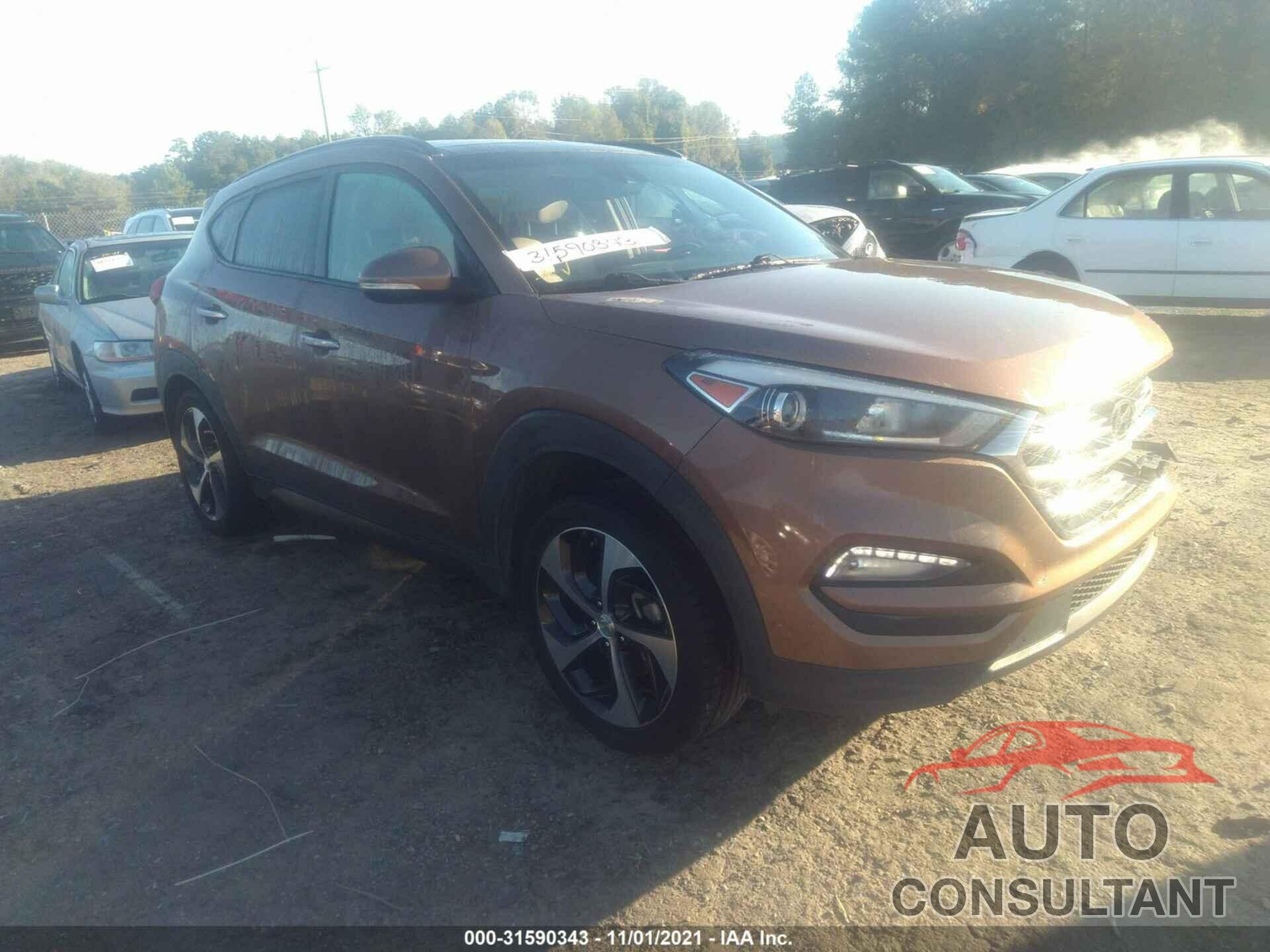 HYUNDAI TUCSON 2016 - KM8J33A21GU115489