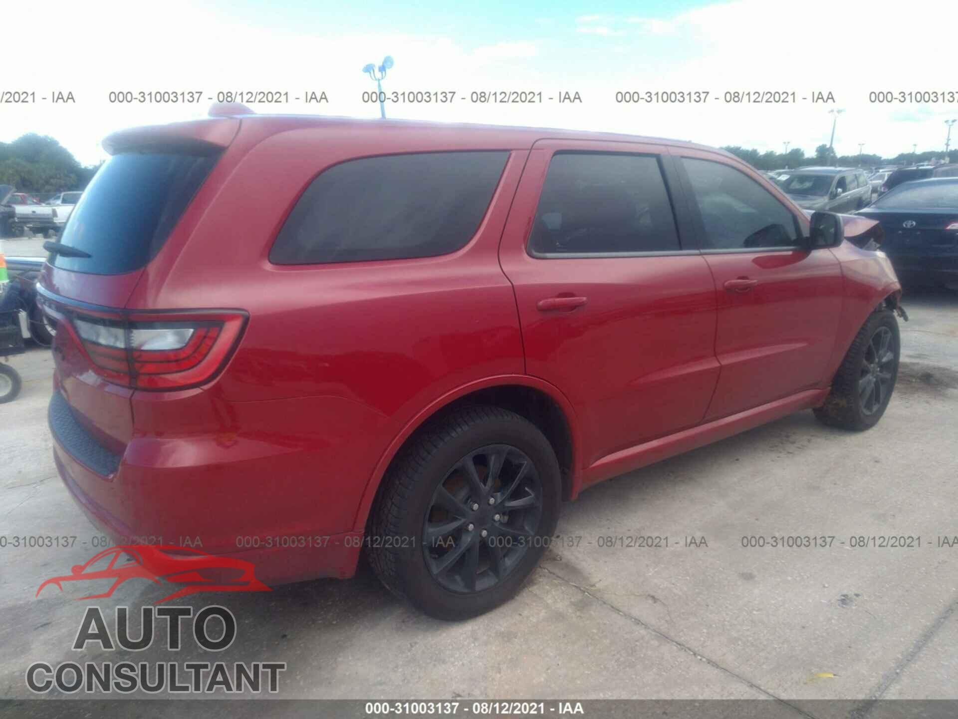 DODGE DURANGO 2018 - 1C4RDHAG3JC276050