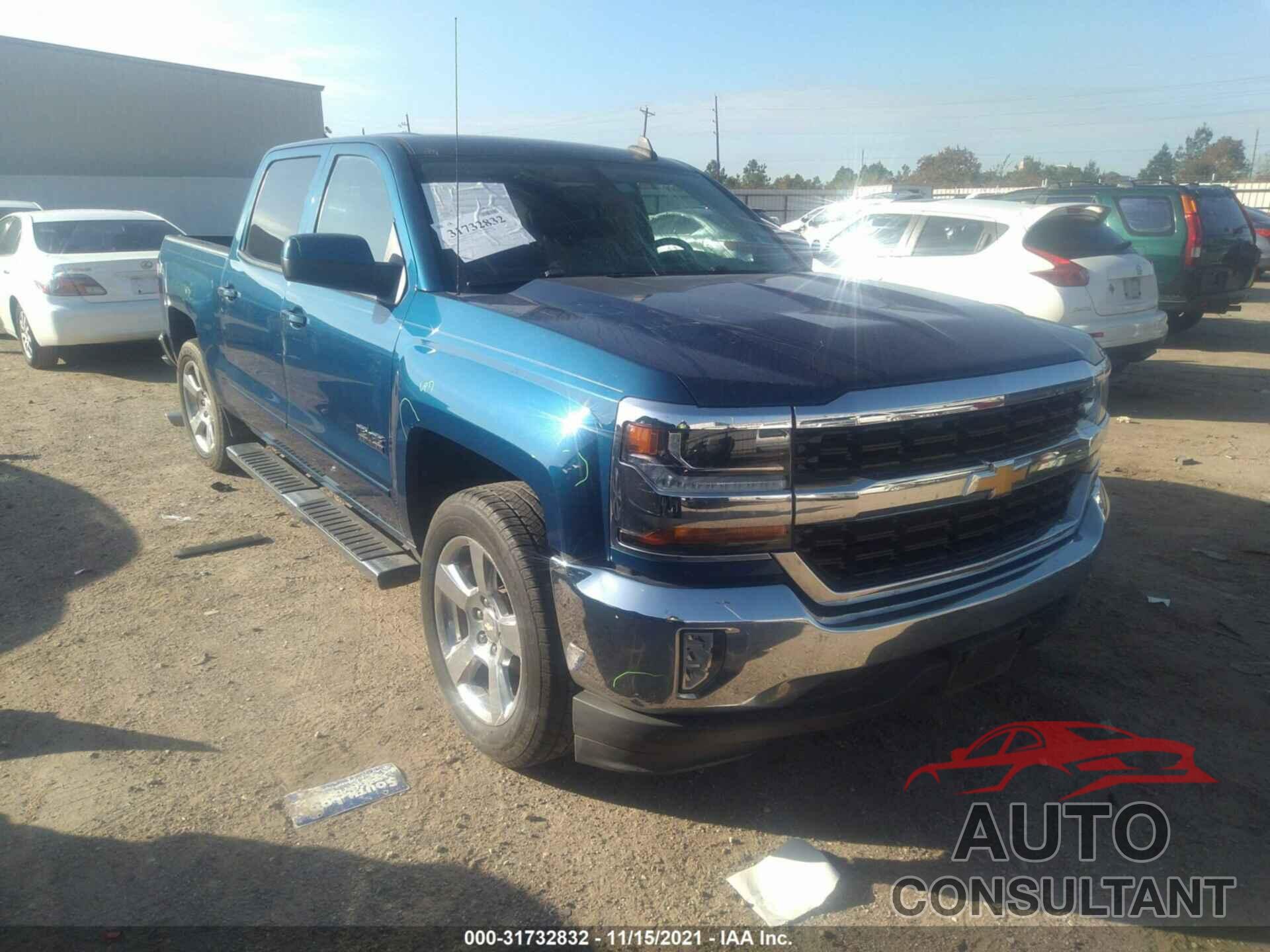 CHEVROLET SILVERADO 1500 2017 - 3GCPCREC5HG285220
