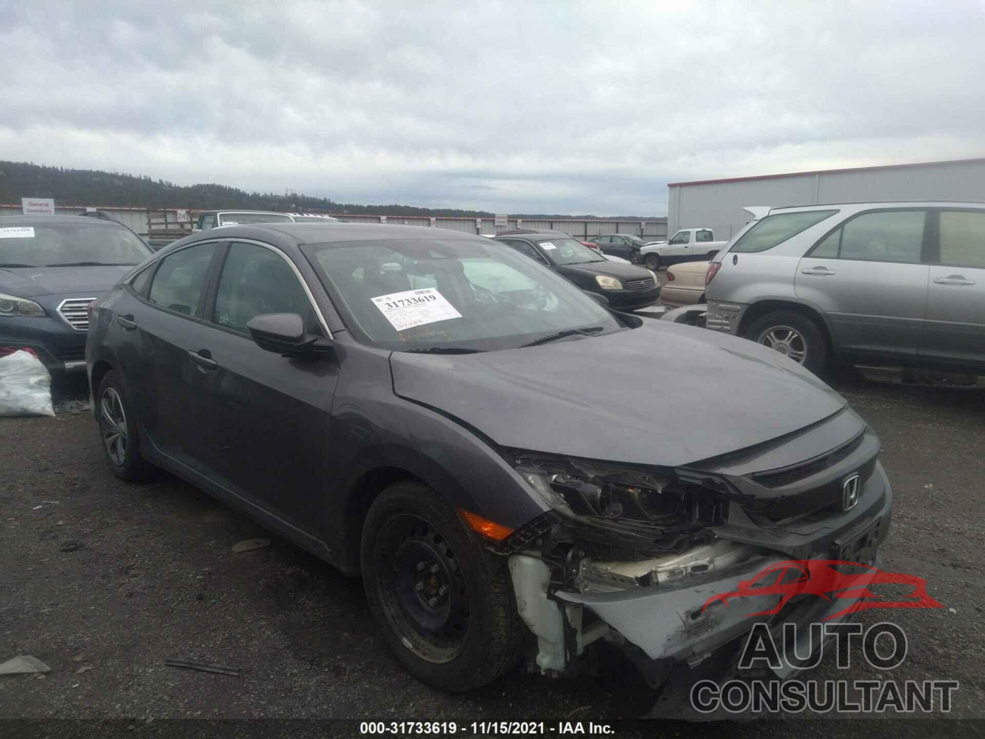 HONDA CIVIC SEDAN 2020 - 19XFC2F67LE210289