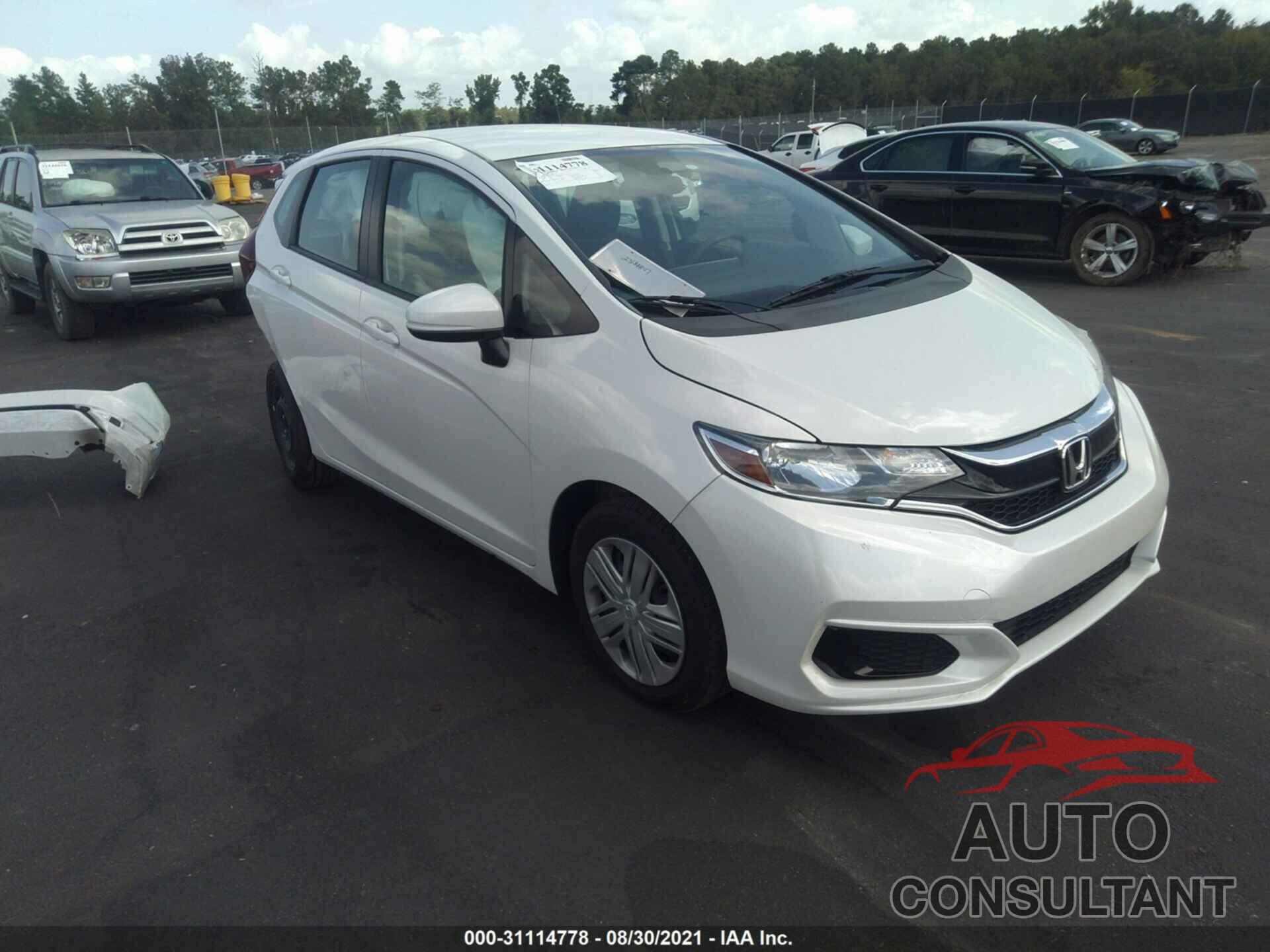 HONDA FIT 2019 - 3HGGK5H49KM701358