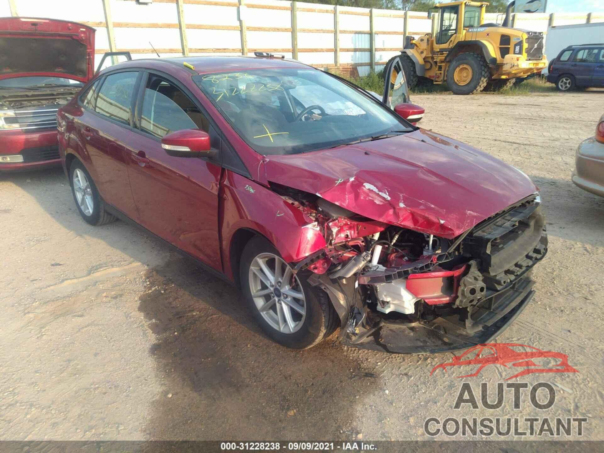 FORD FOCUS 2017 - 1FADP3F22HL245468