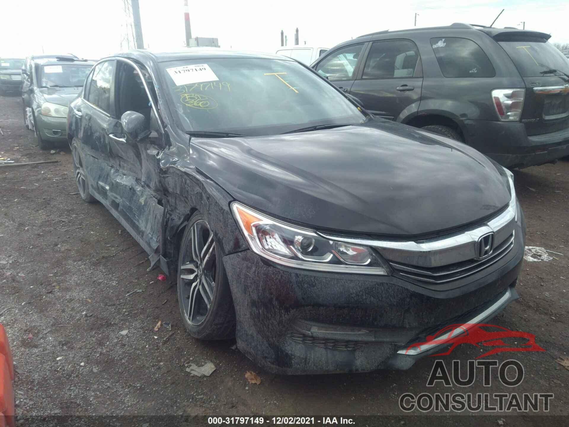 HONDA ACCORD SEDAN 2017 - 1HGCR2F15HA123010