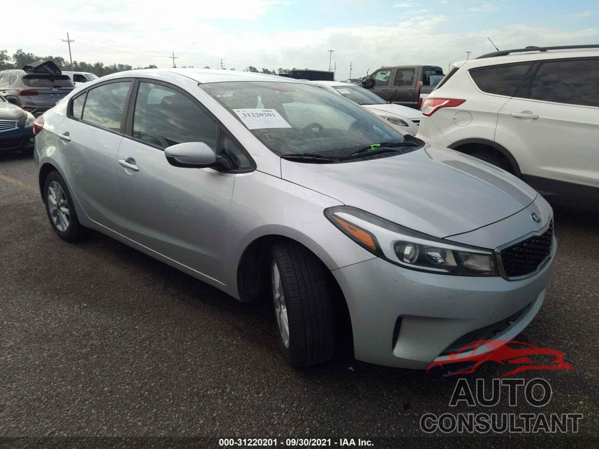KIA FORTE 2017 - 3KPFL4A70HE021650