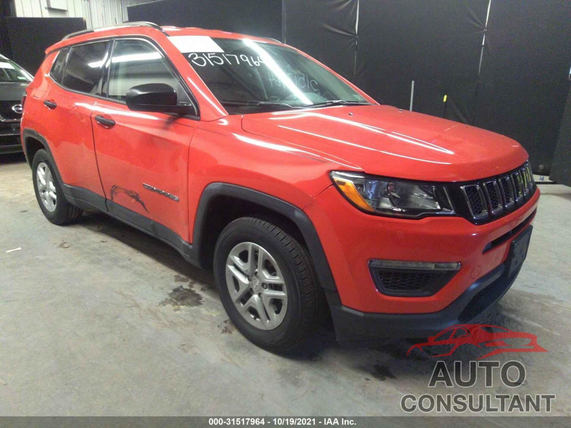 JEEP COMPASS 2018 - 3C4NJCAB8JT133422