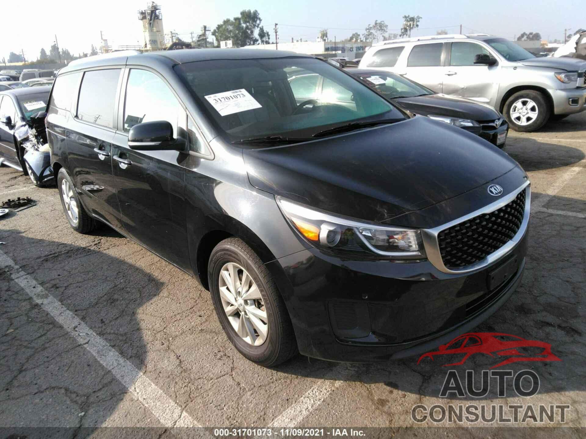 KIA SEDONA 2017 - KNDMB5C14H6324932