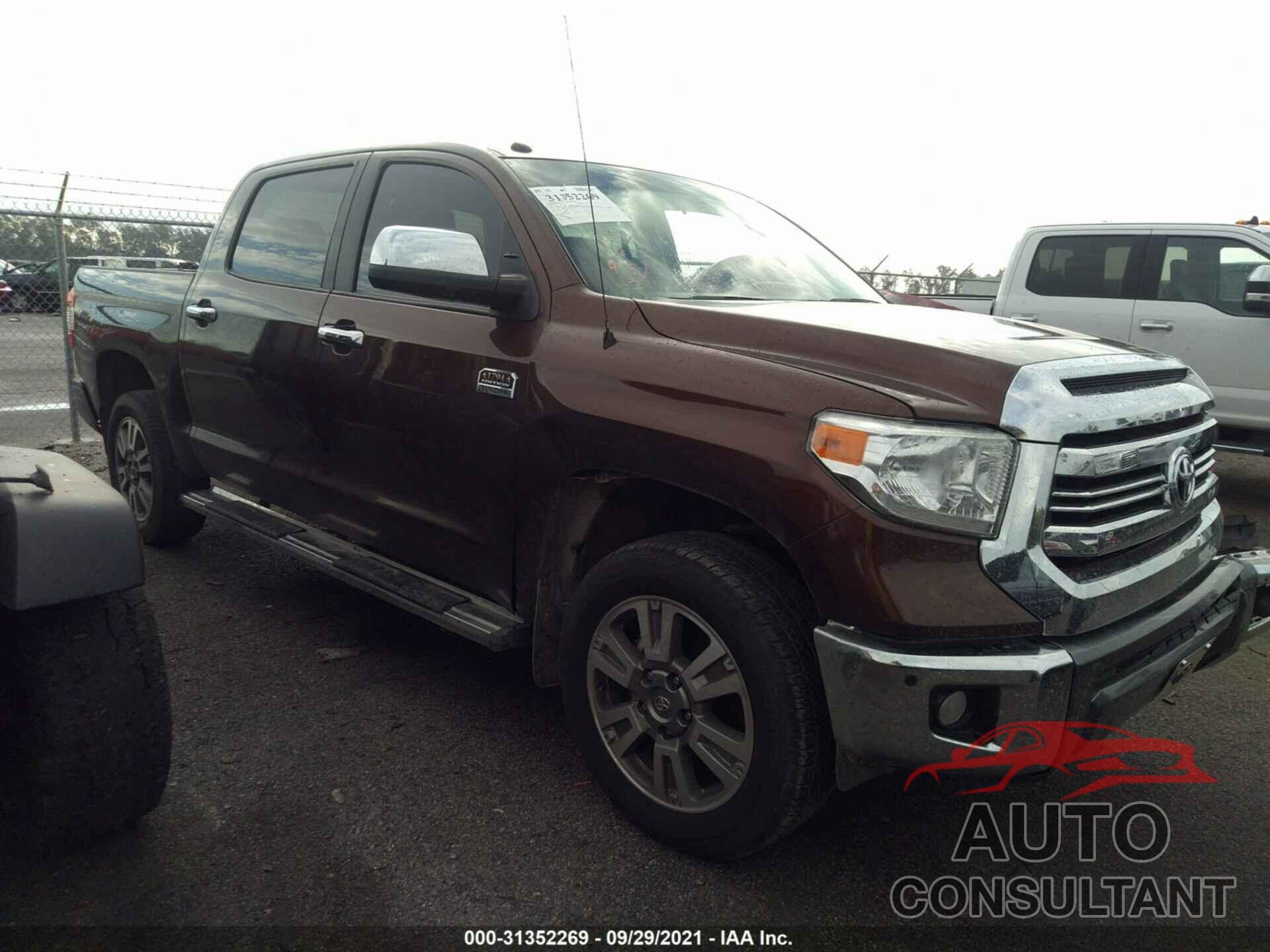 TOYOTA TUNDRA 4WD 2017 - 5TFAW5F18HX662492