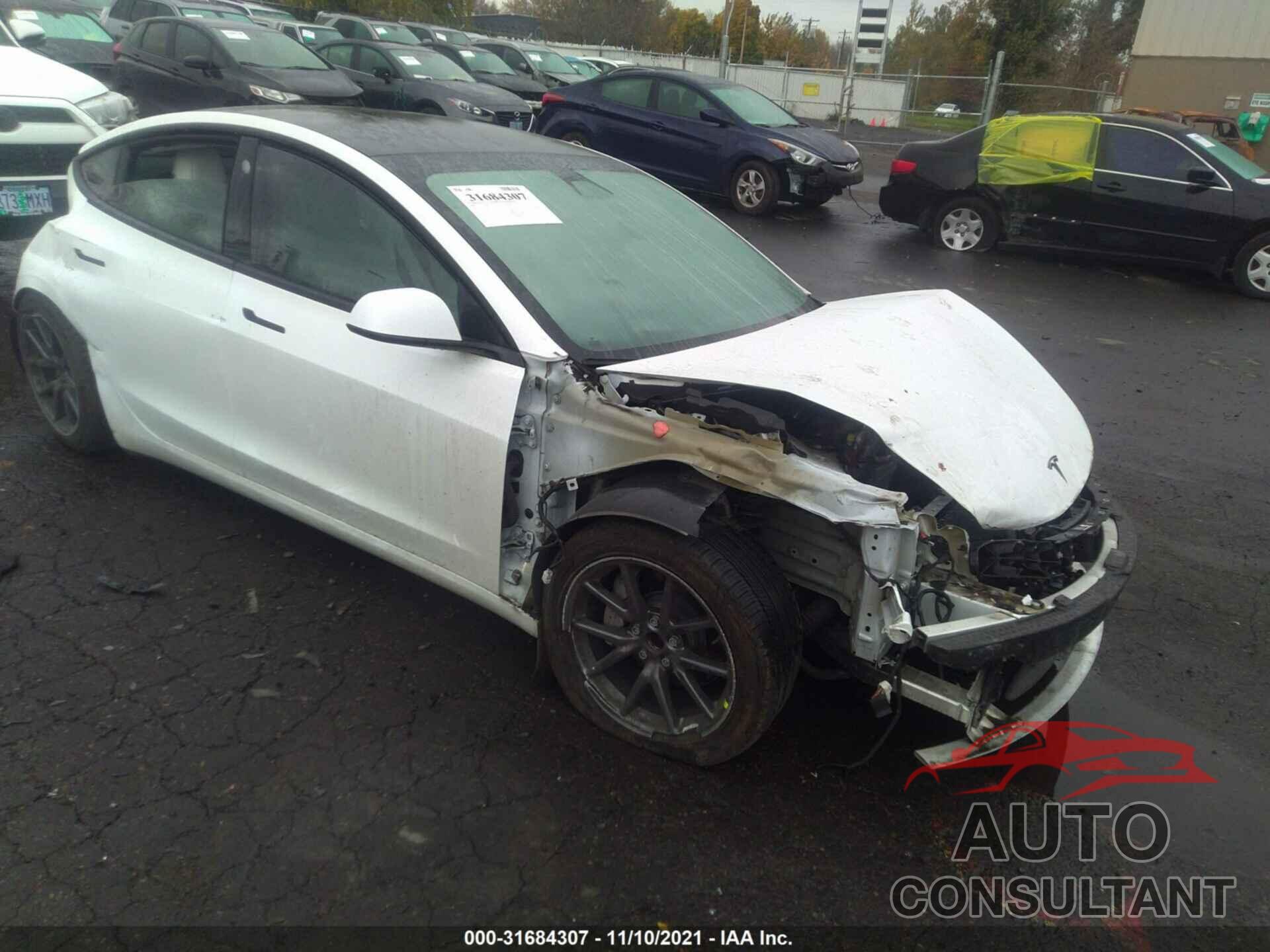 TESLA MODEL 3 2020 - 5YJ3E1EA3LF599164