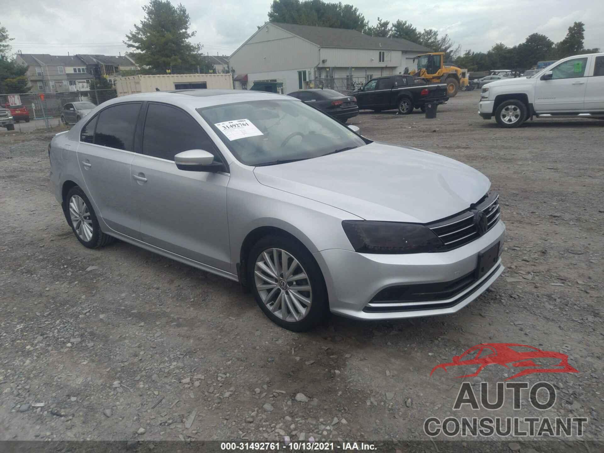 VOLKSWAGEN JETTA SEDAN 2016 - 3VWL17AJ8GM343847