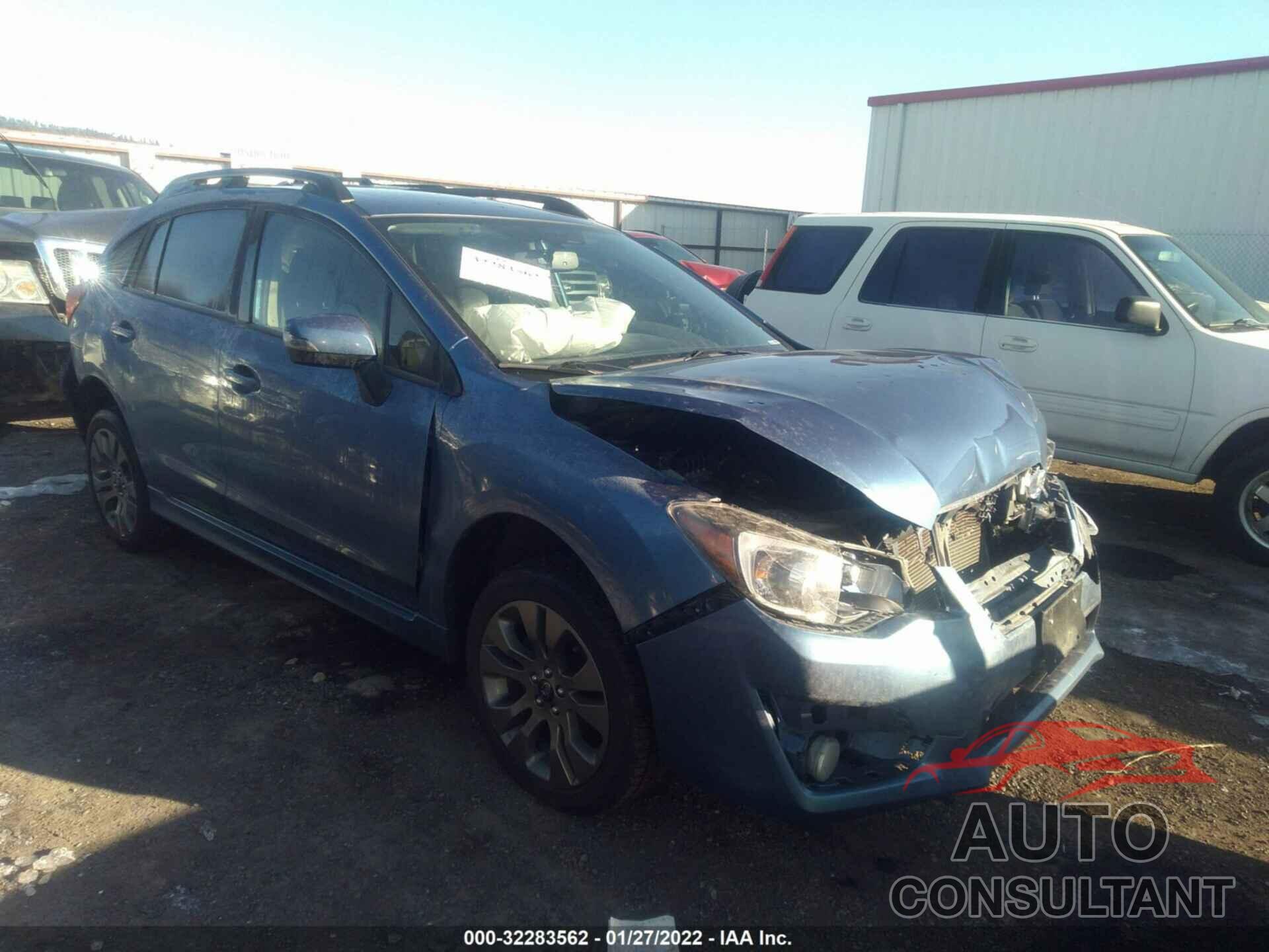 SUBARU IMPREZA WAGON 2016 - JF1GPAU64G8231743