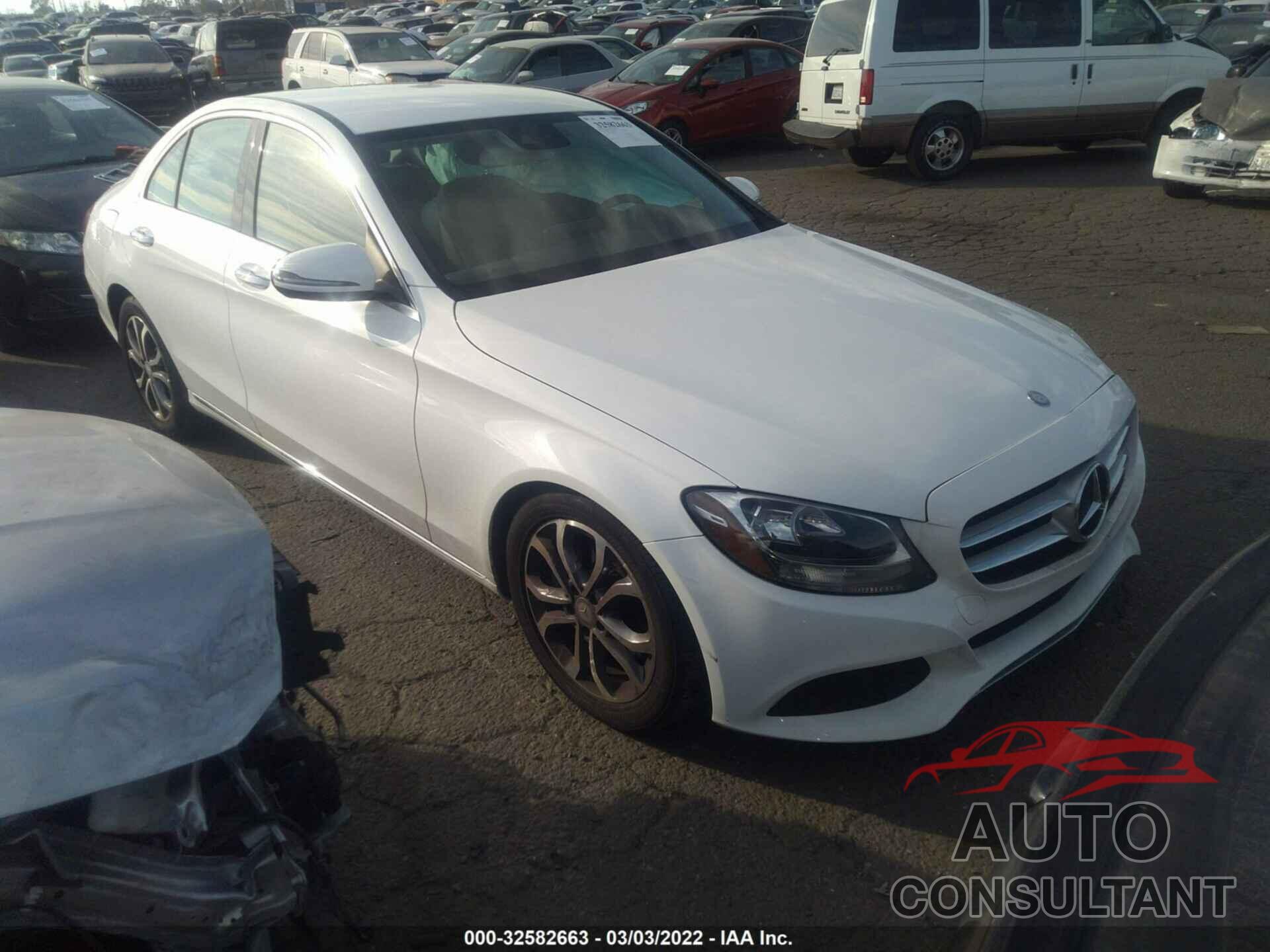 MERCEDES-BENZ C-CLASS 2016 - 55SWF4JB5GU152091