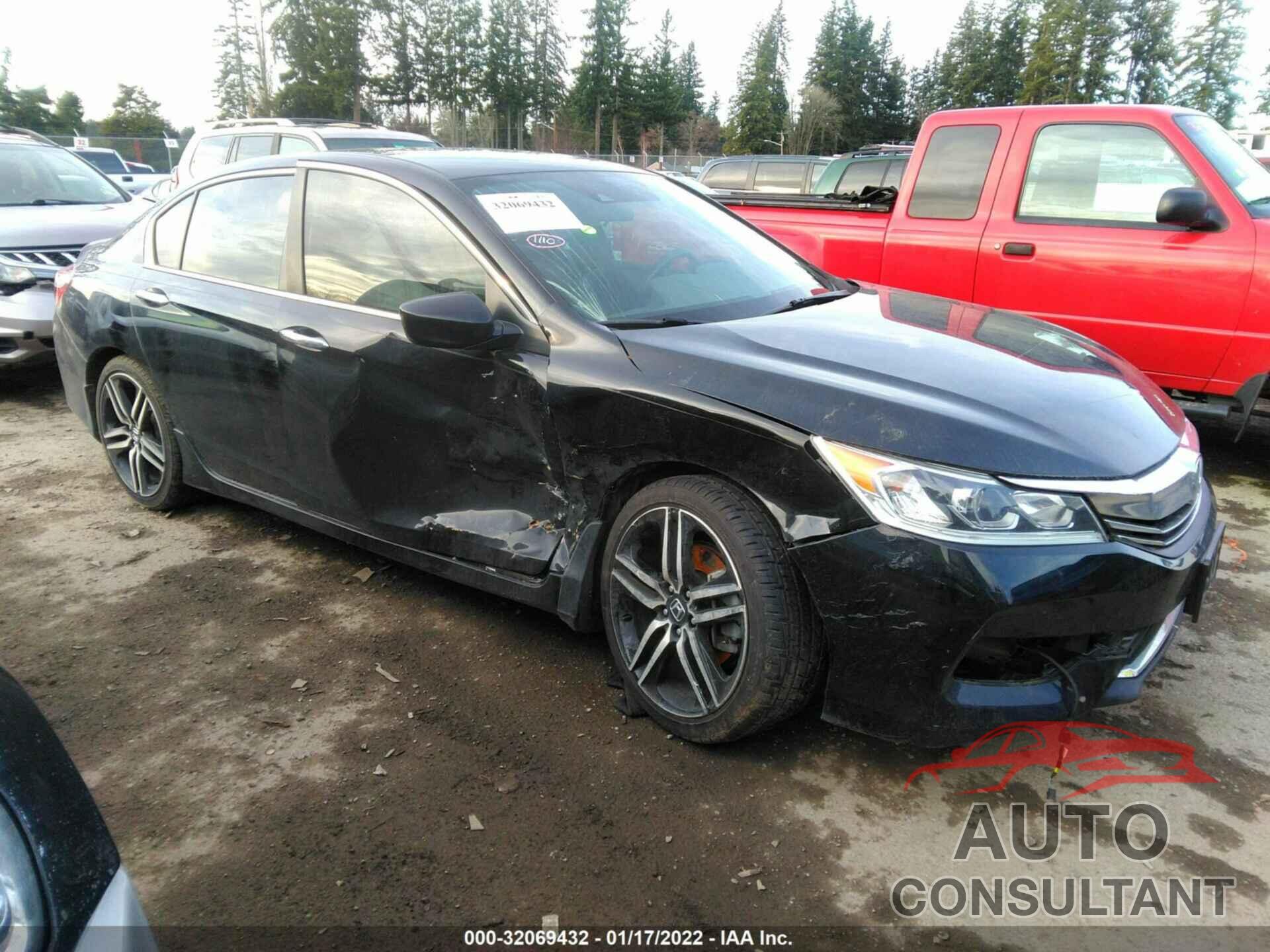 HONDA ACCORD SEDAN 2017 - 1HGCR2F64HA066908