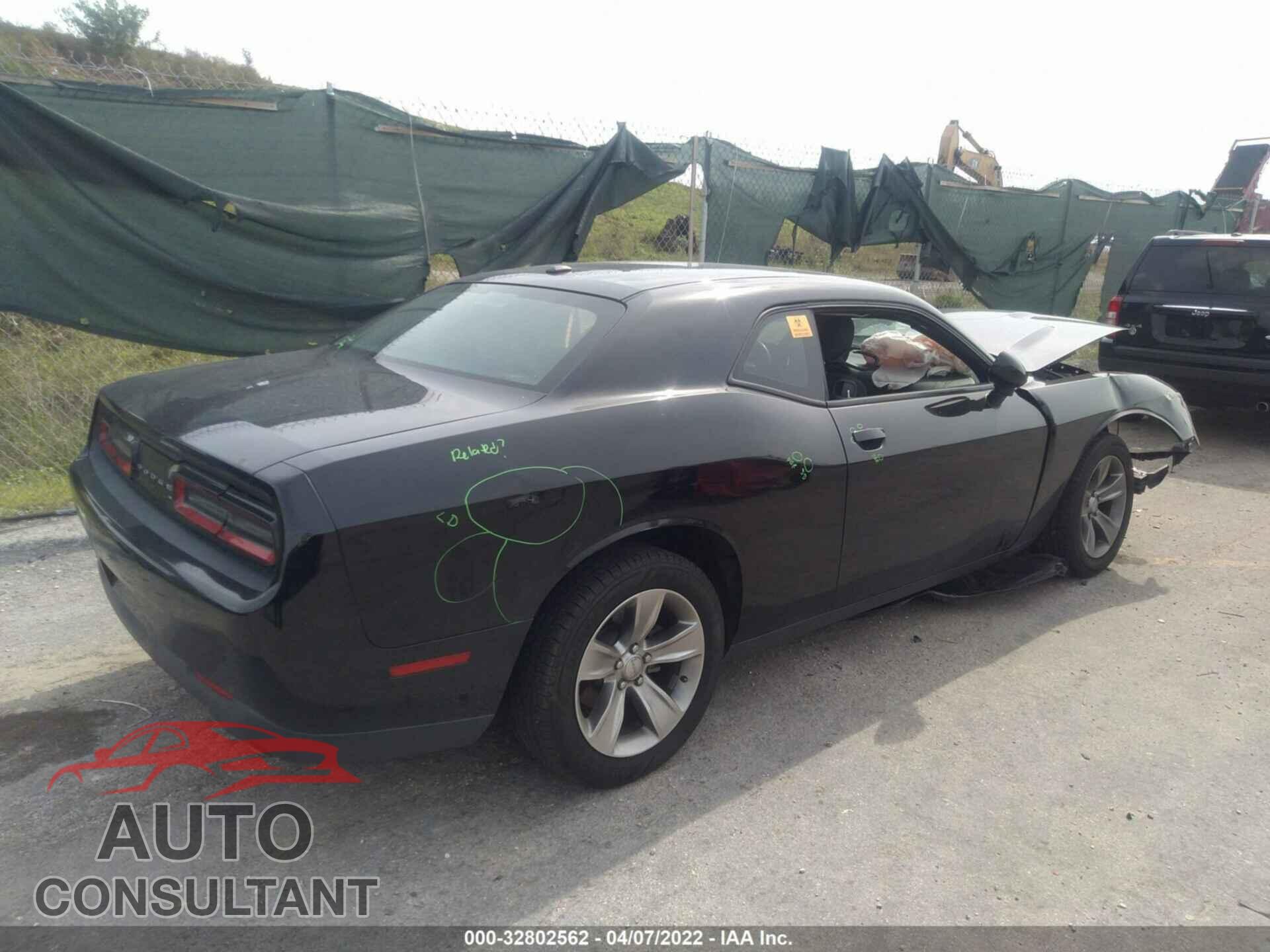 DODGE CHALLENGER 2016 - 2C3CDZAG5GH107766