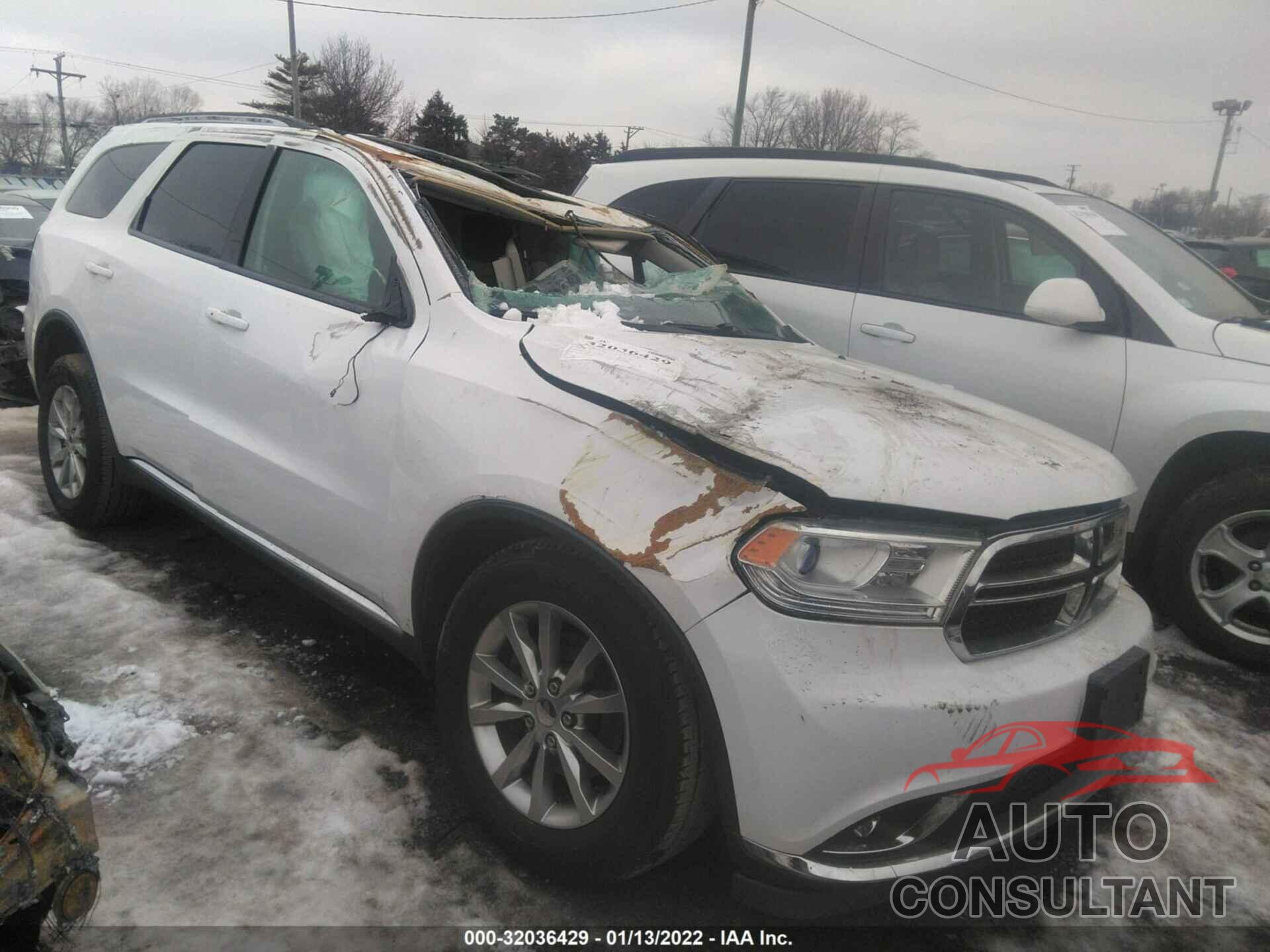 DODGE DURANGO 2016 - 1C4RDJAG8GC481833