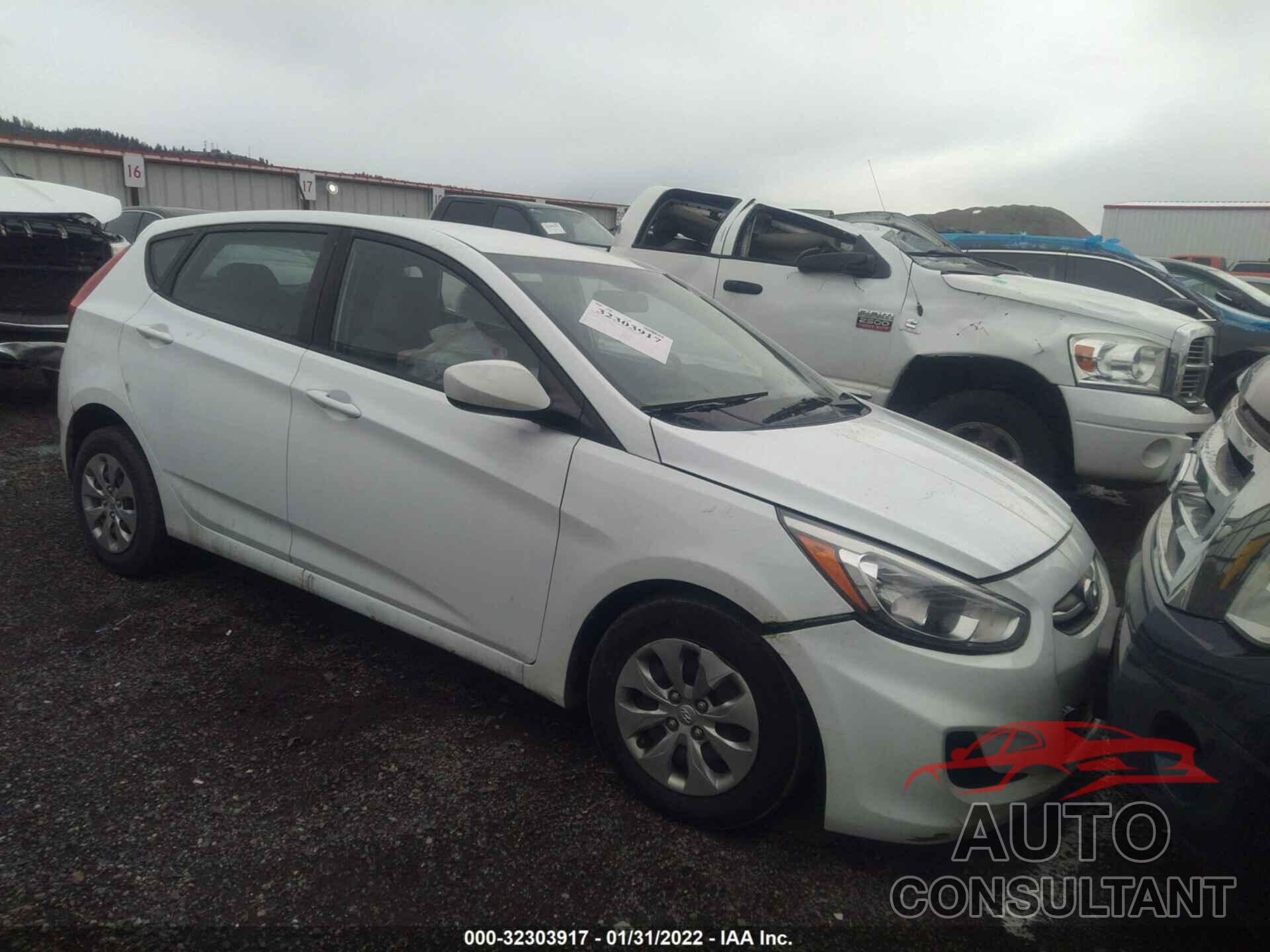 HYUNDAI ACCENT 2017 - KMHCT5AEXHU319093