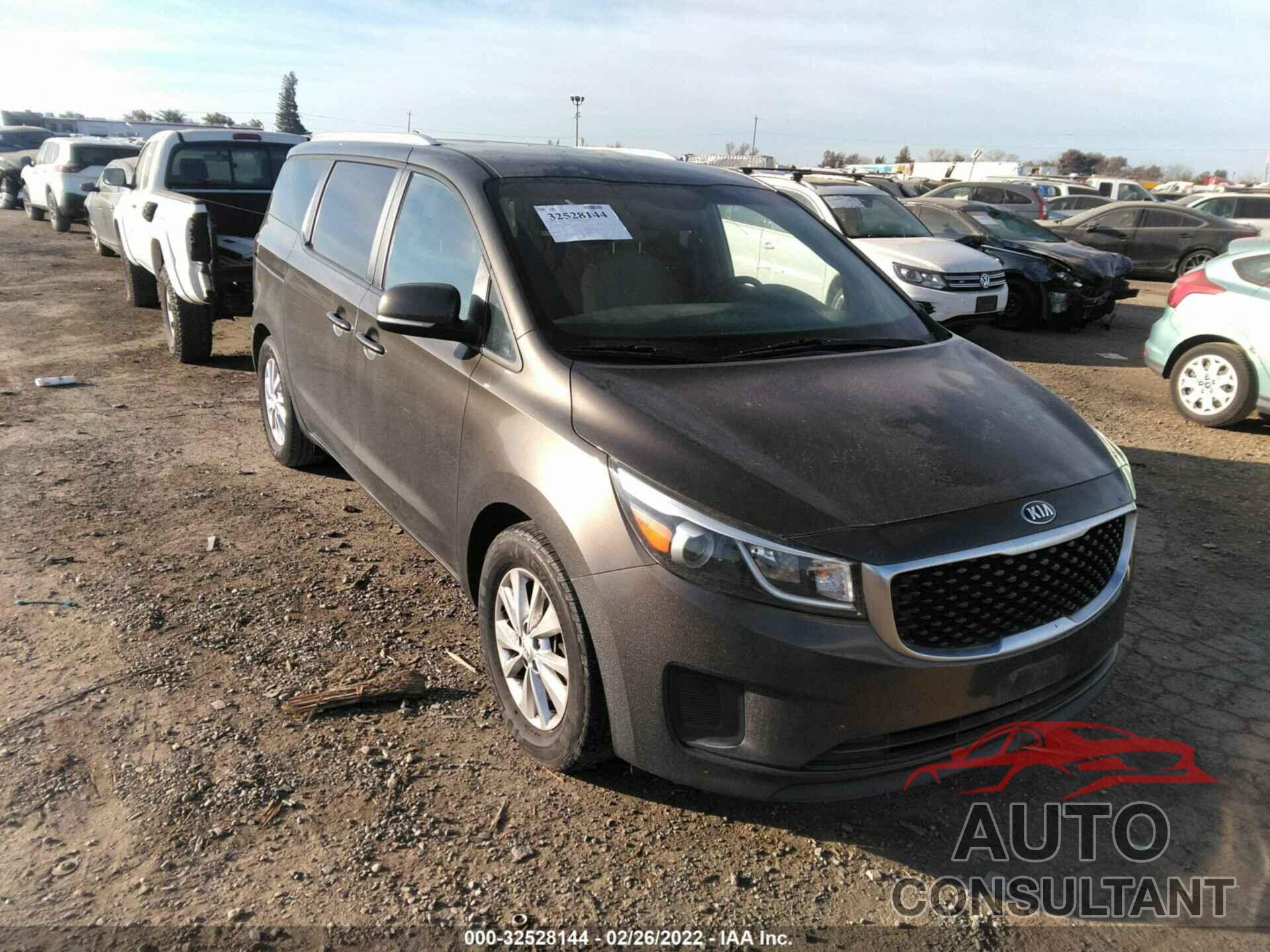 KIA SEDONA 2016 - KNDMB5C12G6190842