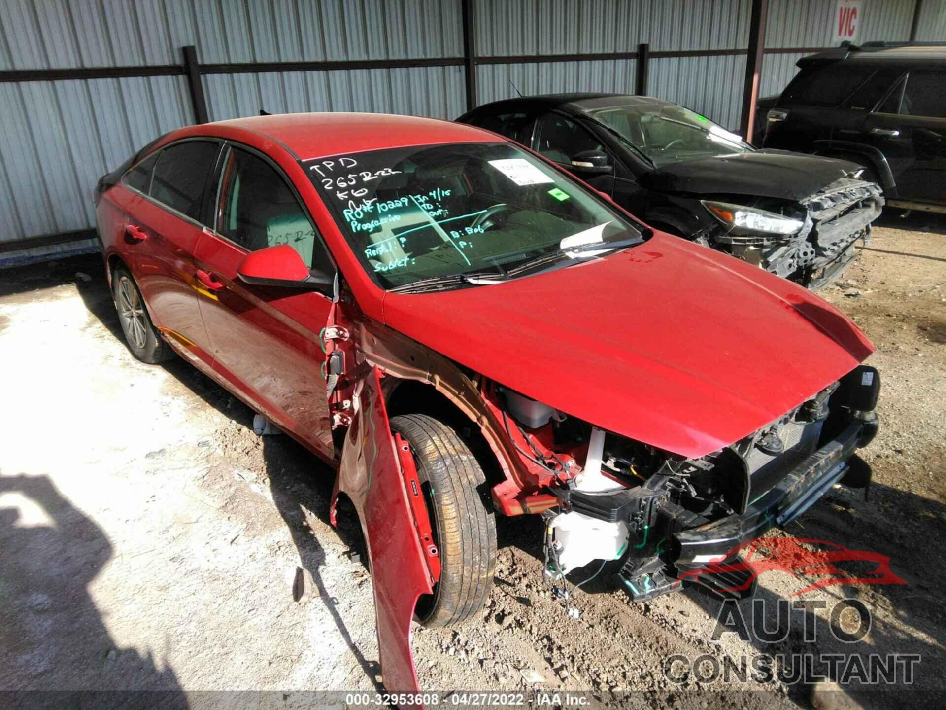 HYUNDAI SONATA 2018 - 5NPE24AF1JH647408