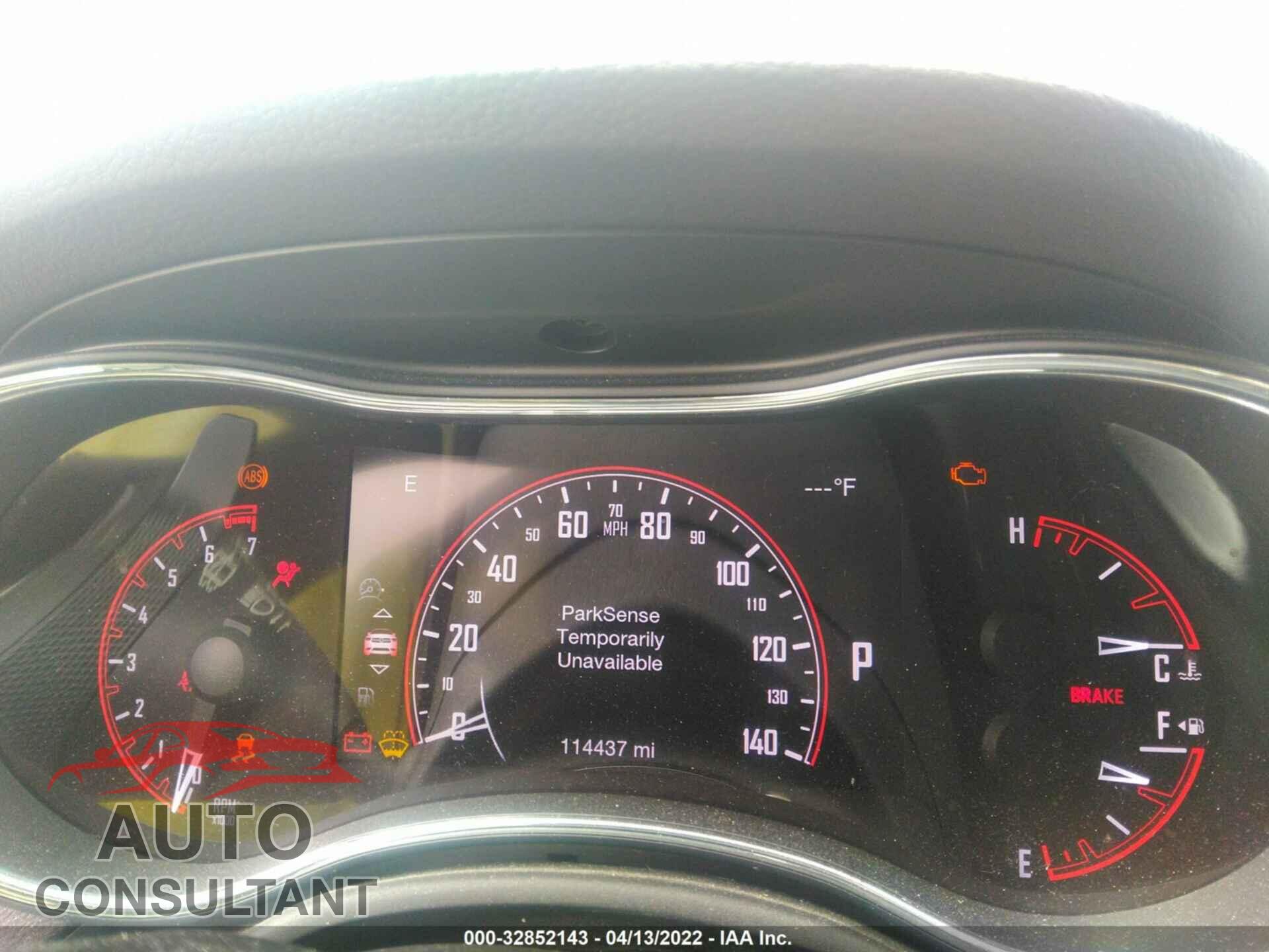 DODGE DURANGO 2017 - 1C4RDJDG1HC630080