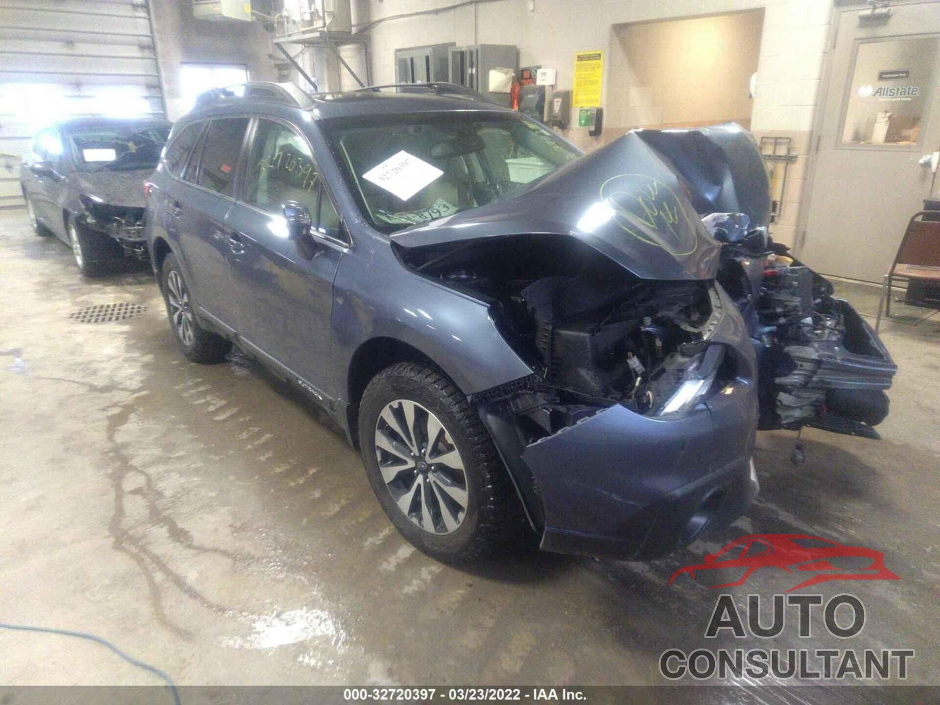 SUBARU OUTBACK 2016 - 4S4BSBNC0G3282999
