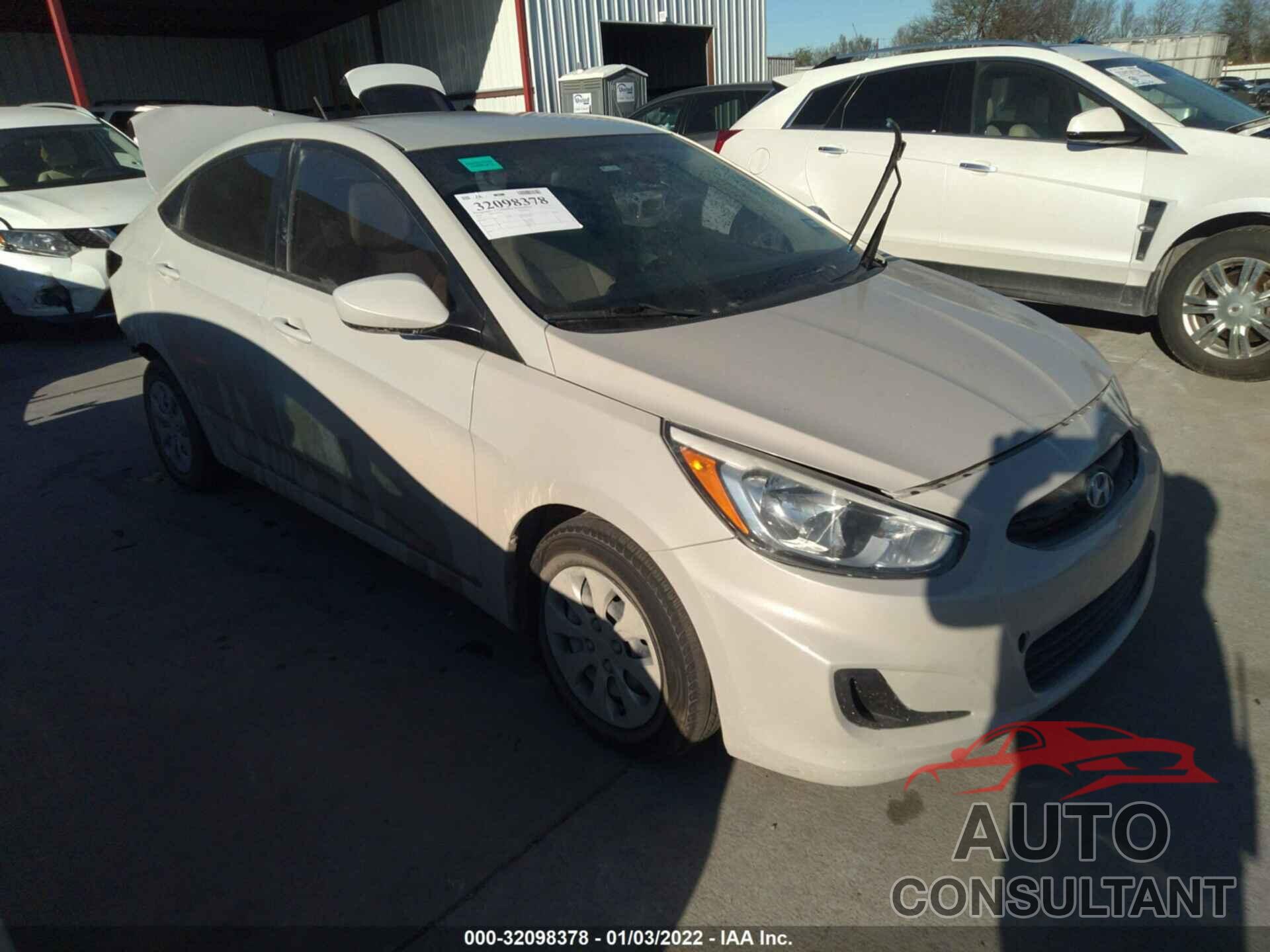 HYUNDAI ACCENT 2016 - KMHCT4AE9GU044700