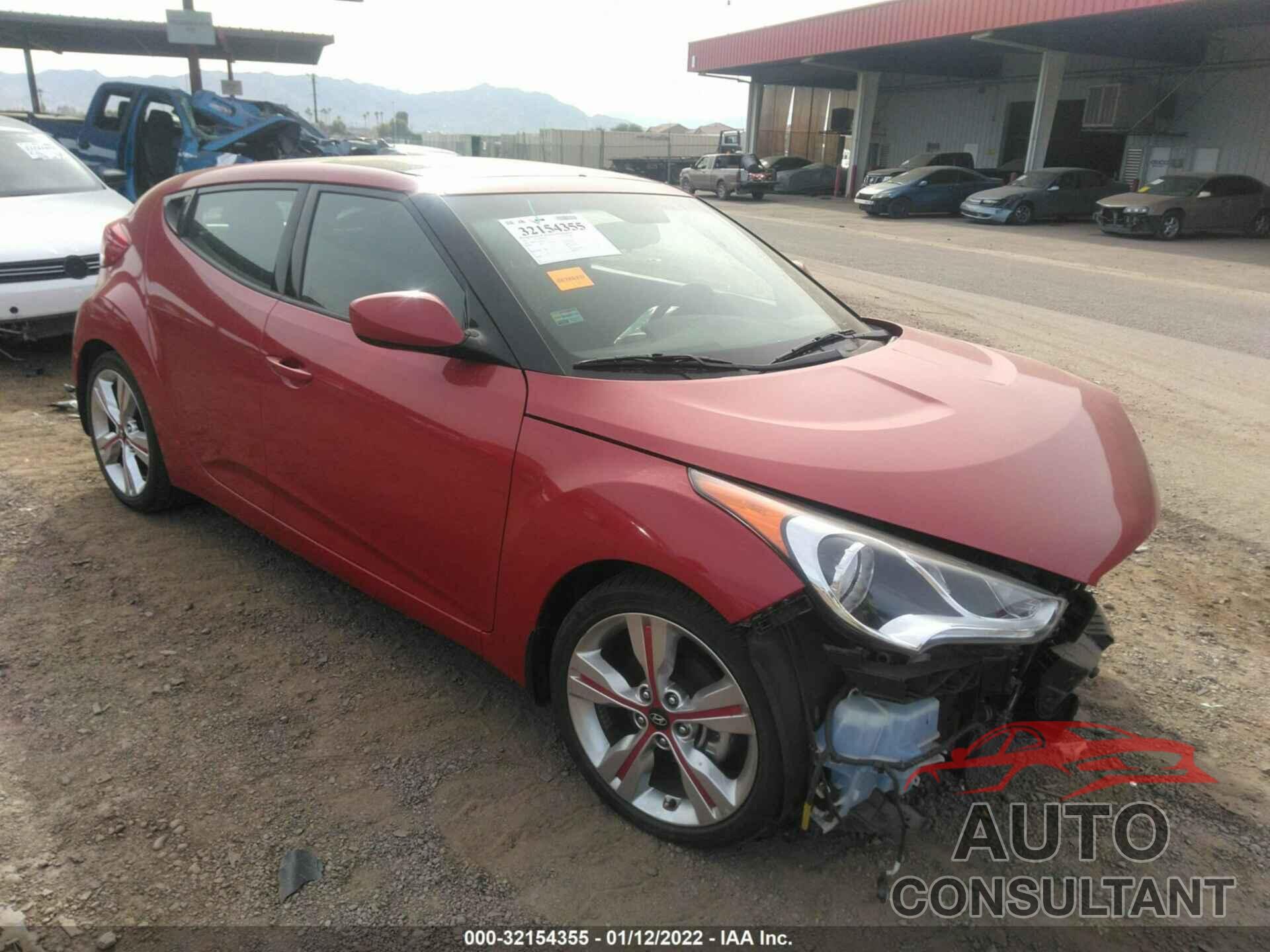 HYUNDAI VELOSTER 2017 - KMHTC6AD8HU321616