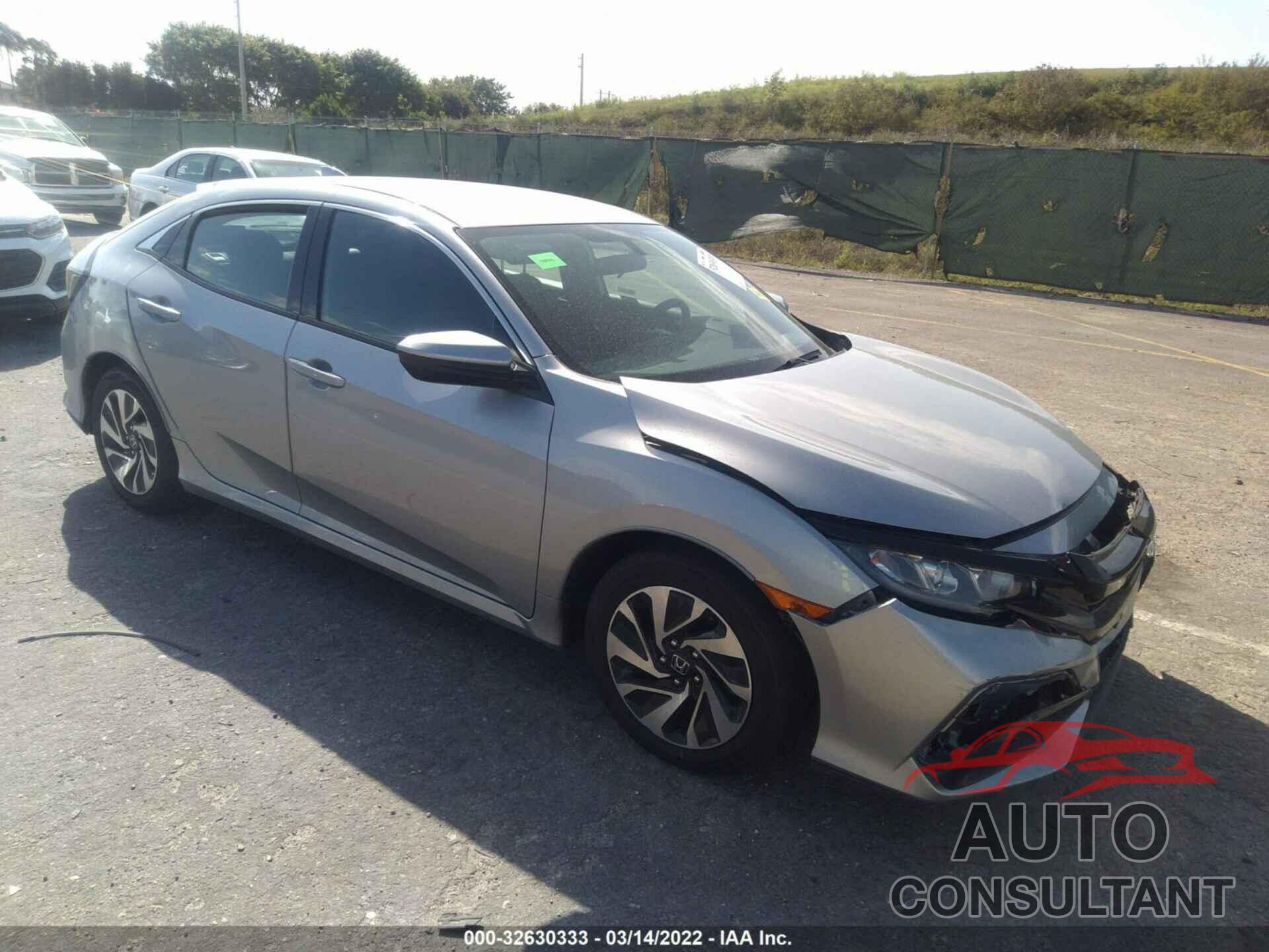 HONDA CIVIC HATCHBACK 2018 - SHHFK7H20JU239603