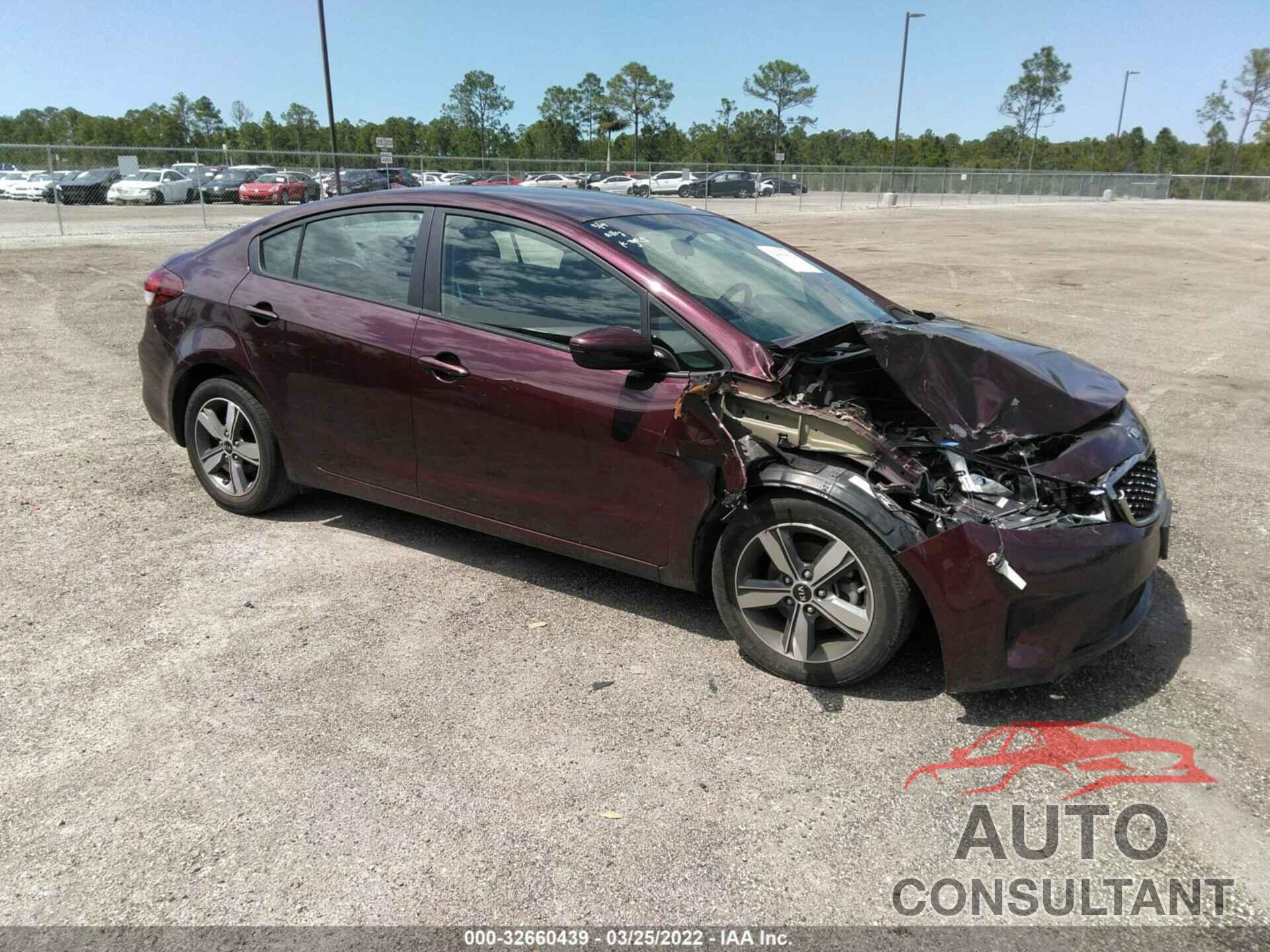 KIA FORTE 2018 - 3KPFL4A71JE257438