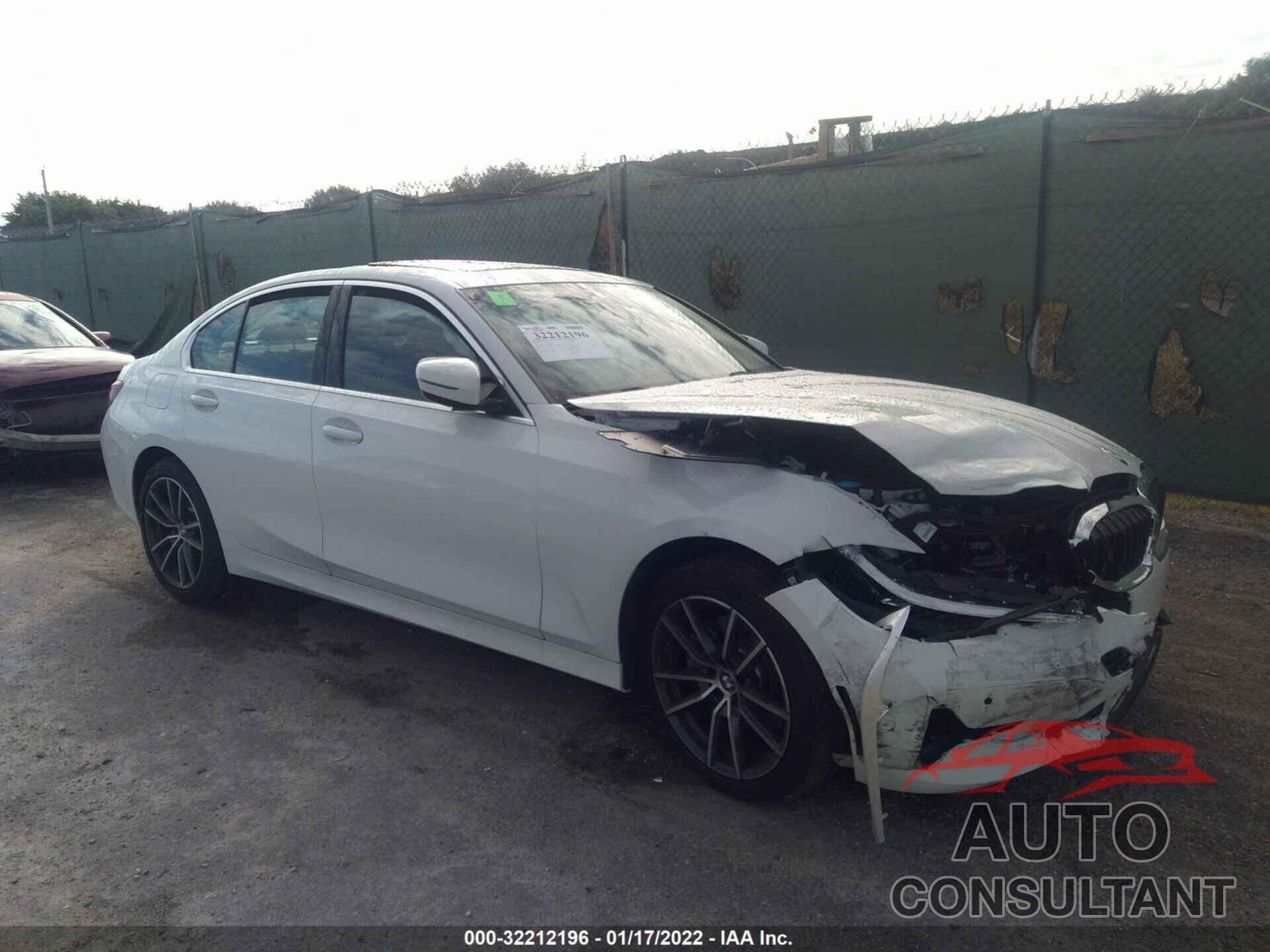 BMW 3 SERIES 2022 - 3MW5R1J08N8C41945