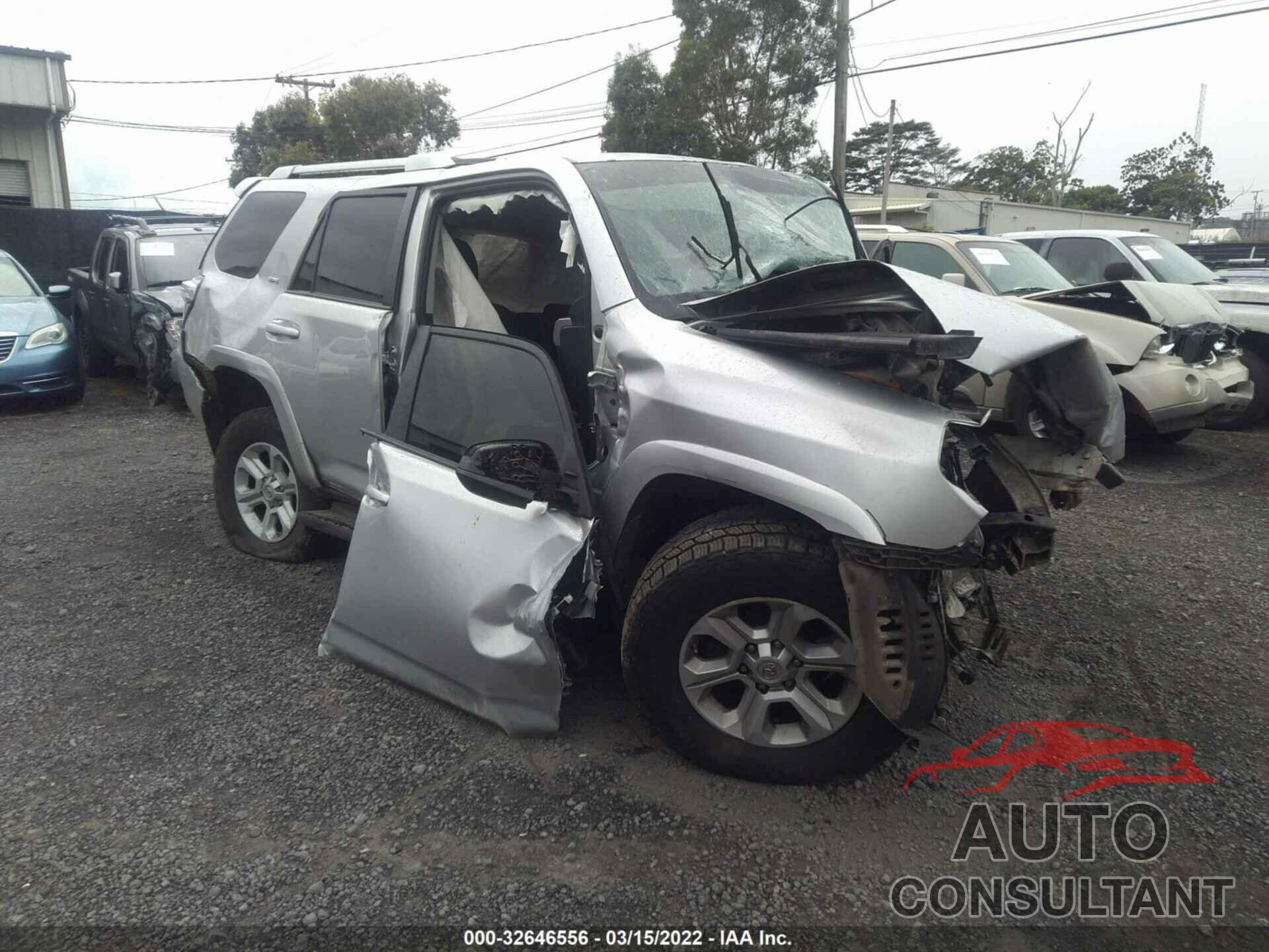 TOYOTA 4RUNNER 2016 - JTEBU5JR9G5312382