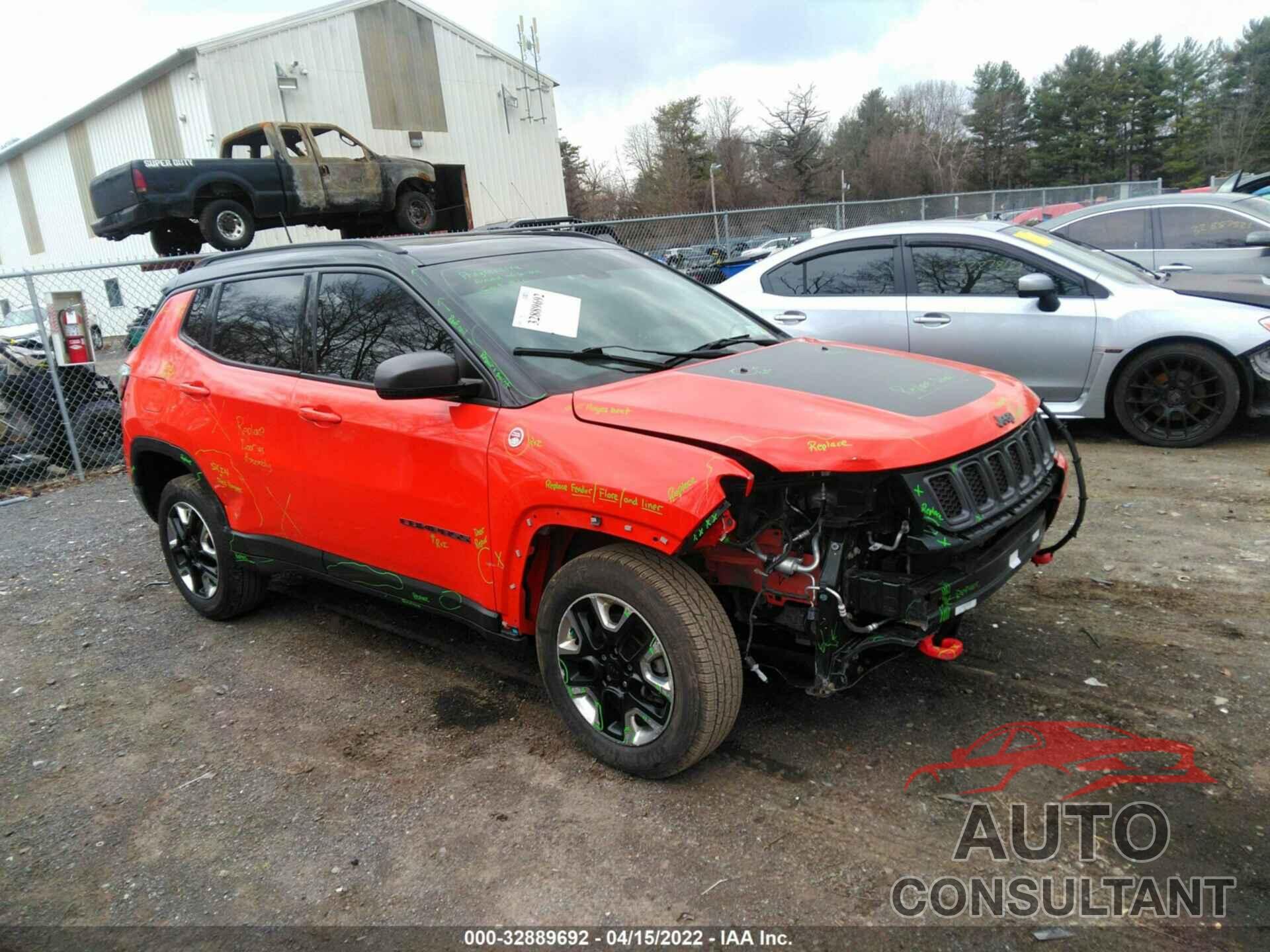 JEEP COMPASS 2017 - 3C4NJDDB6HT631310