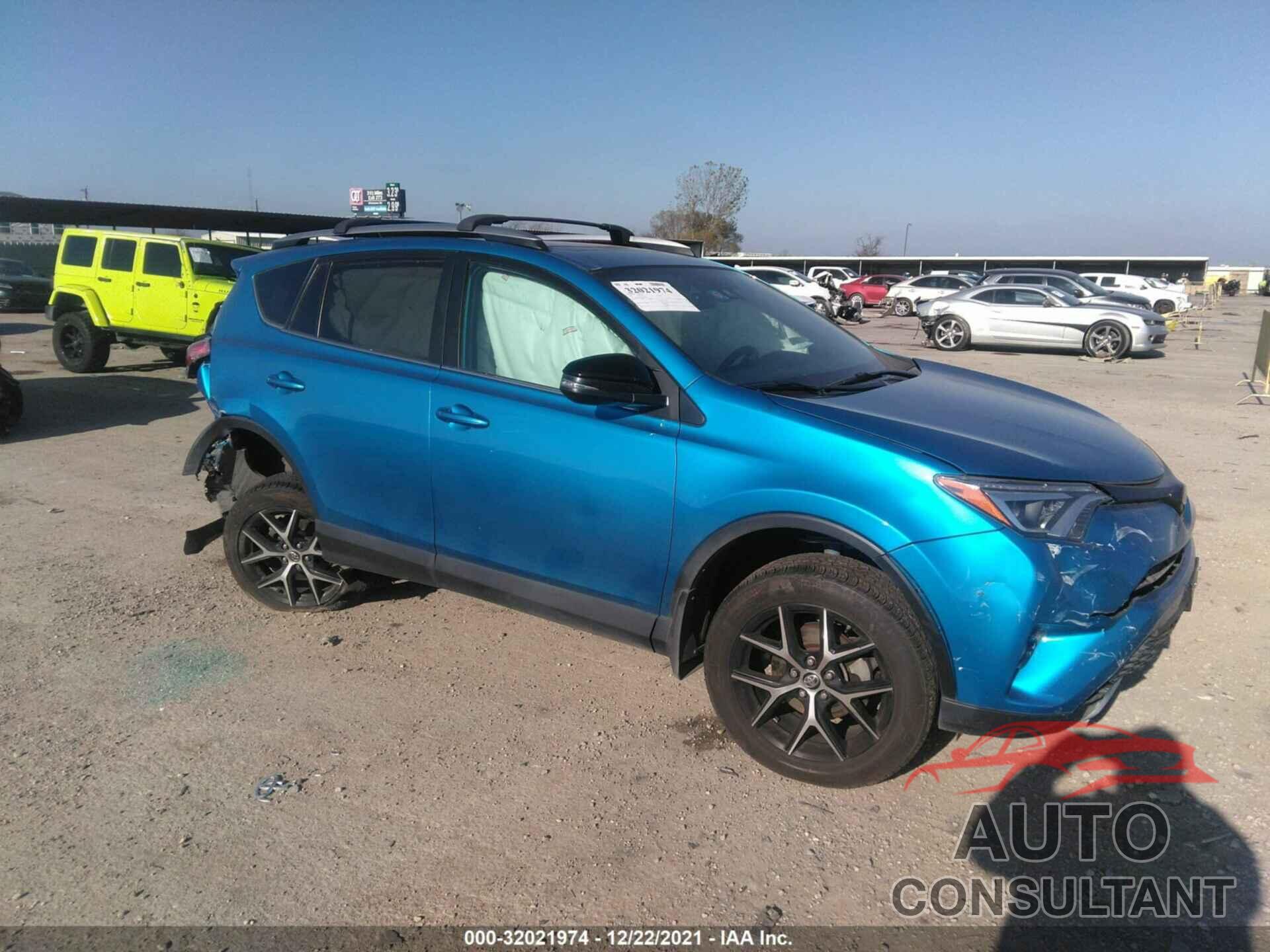 TOYOTA RAV4 2017 - 2T3JFREV7HW582732