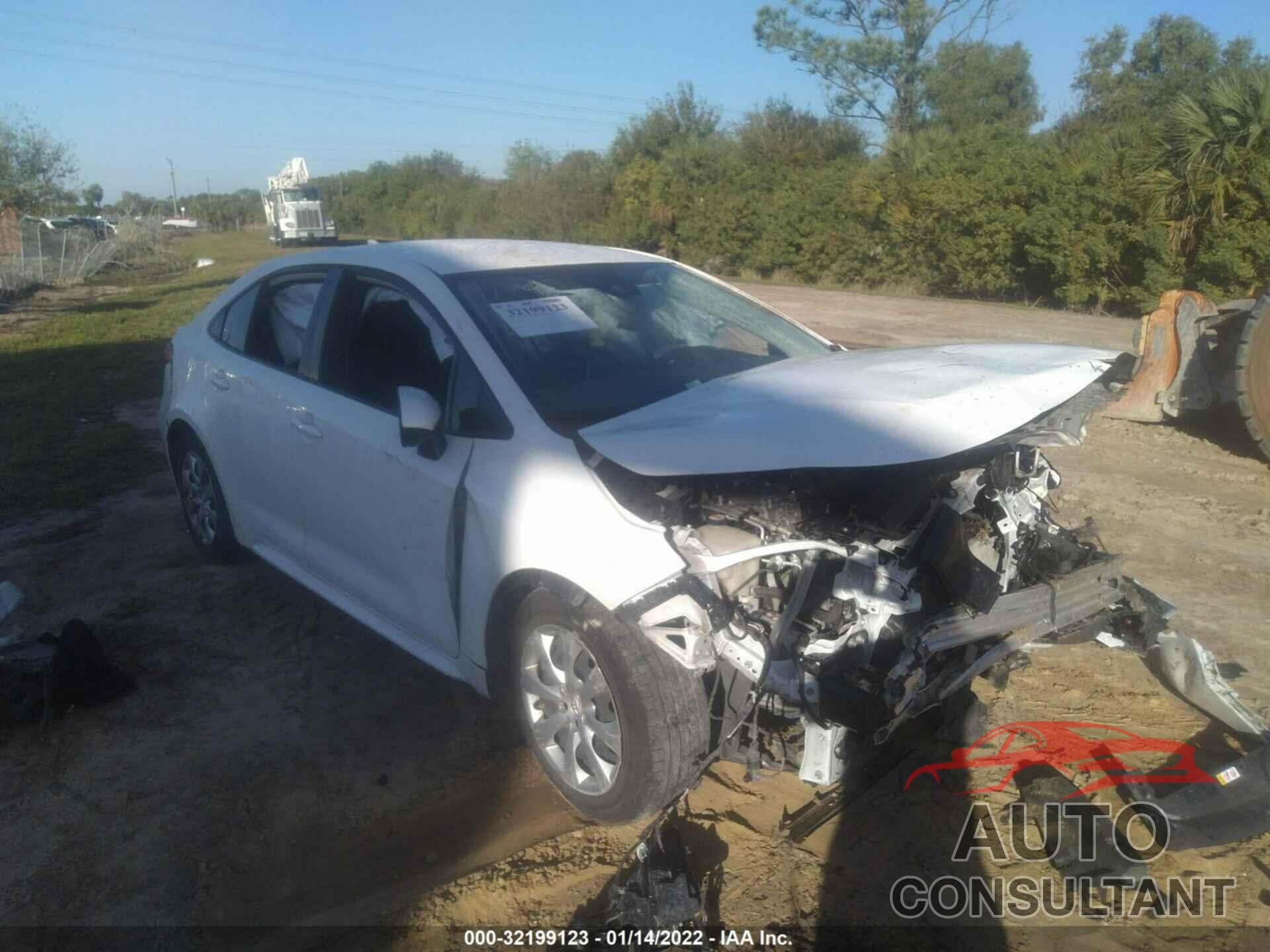 TOYOTA COROLLA 2021 - JTDEPMAE0MJ118701