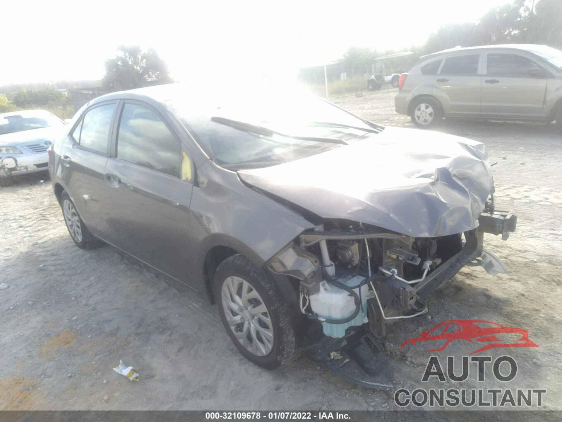 TOYOTA COROLLA 2019 - 2T1BURHE6KC145148