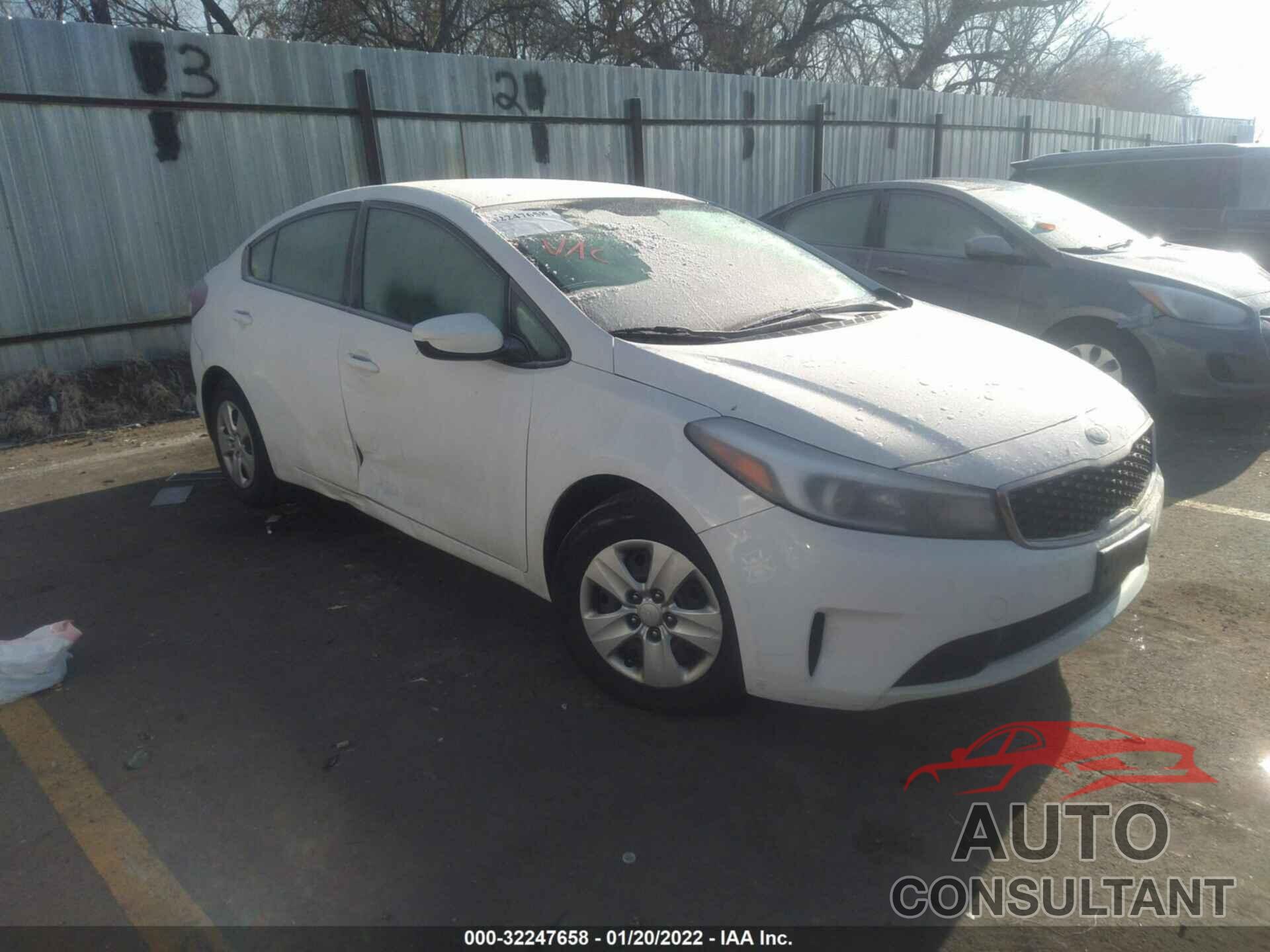KIA FORTE 2017 - 3KPFK4A71HE074229
