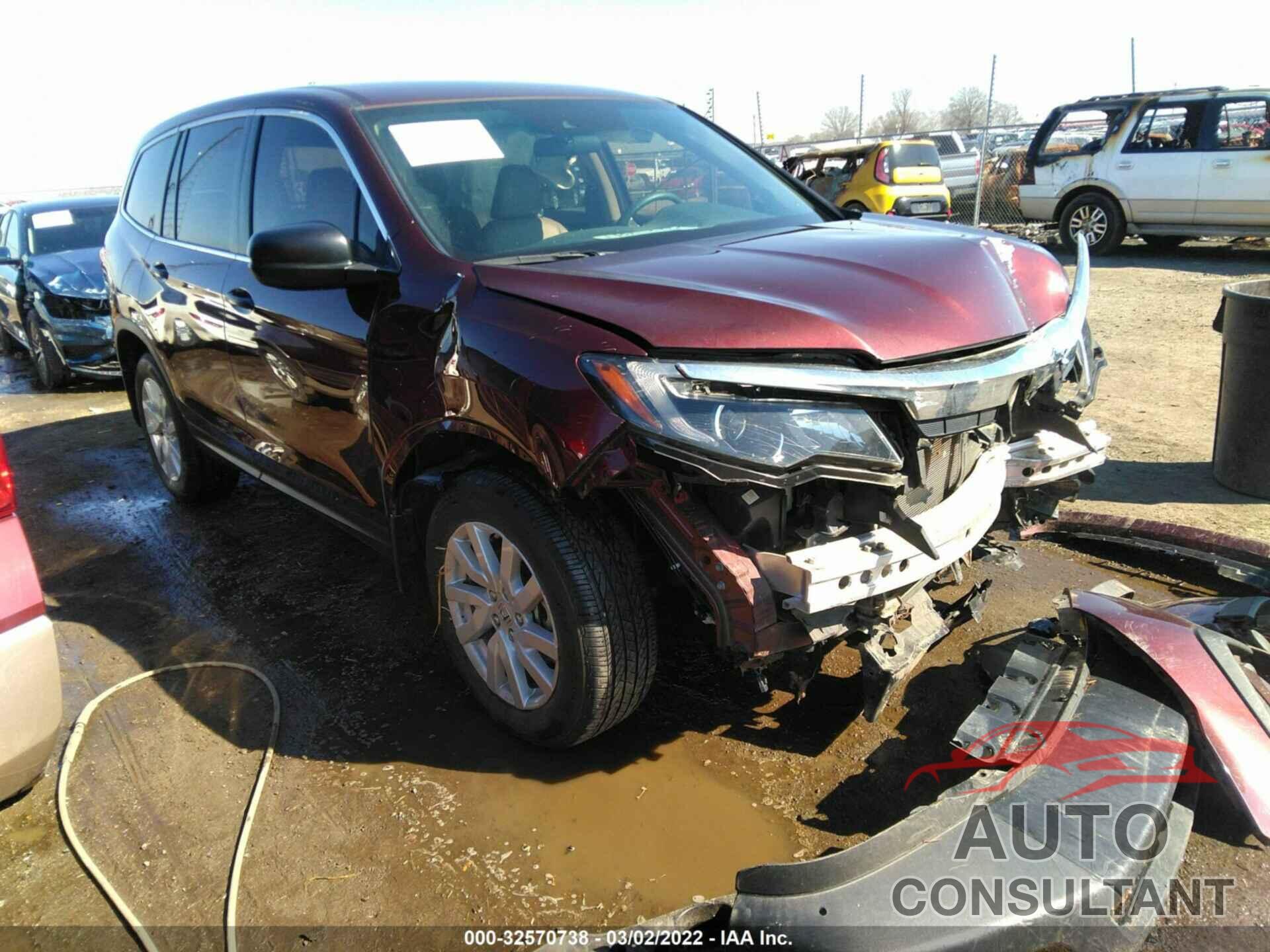 HONDA PILOT 2019 - 5FNYF5H1XKB030140