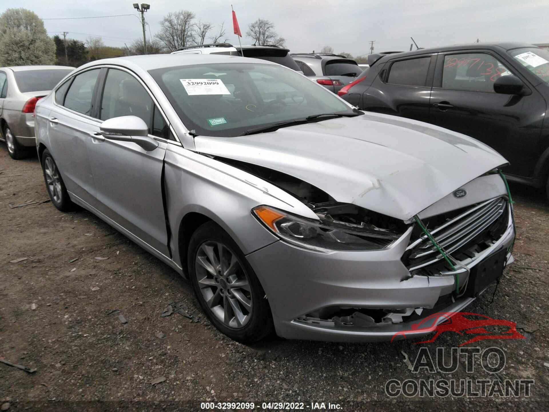 FORD FUSION 2017 - 3FA6P0HD0HR334530