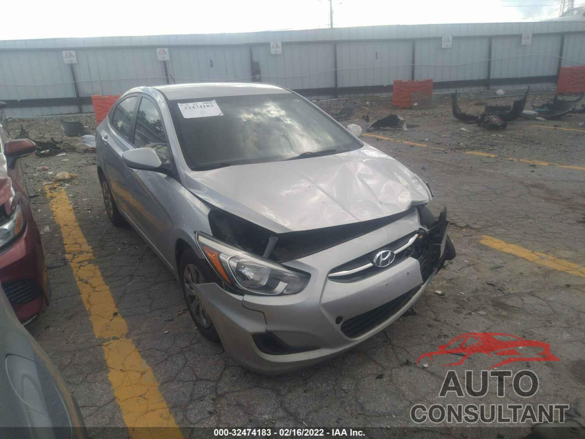 HYUNDAI ACCENT 2016 - KMHCT4AE7GU039558