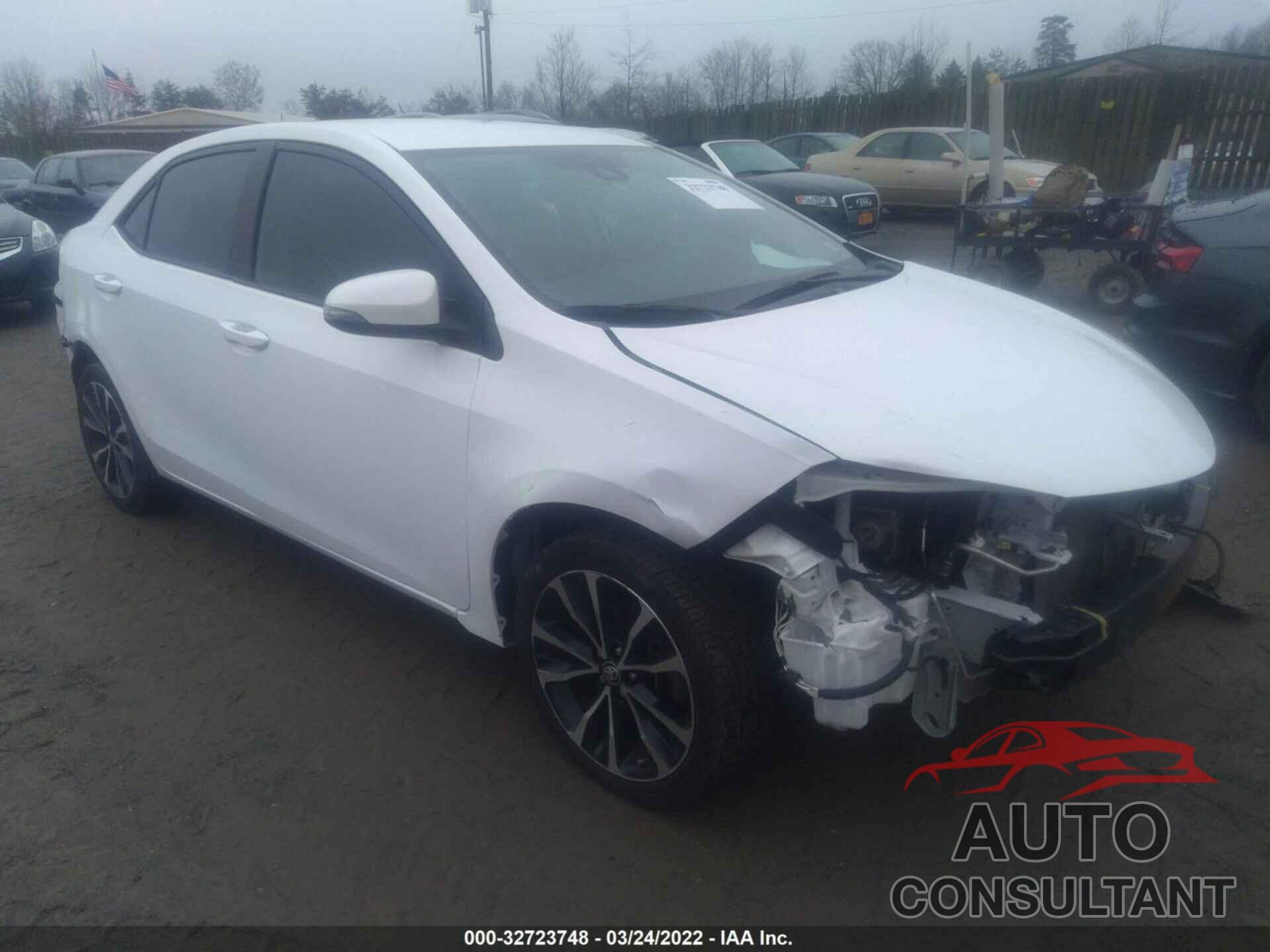 TOYOTA COROLLA 2018 - 5YFBURHEXJP827965