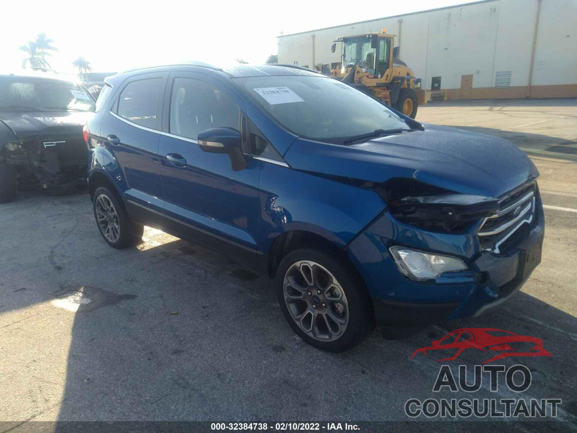 FORD ECOSPORT 2020 - MAJ6S3KL0LC364831