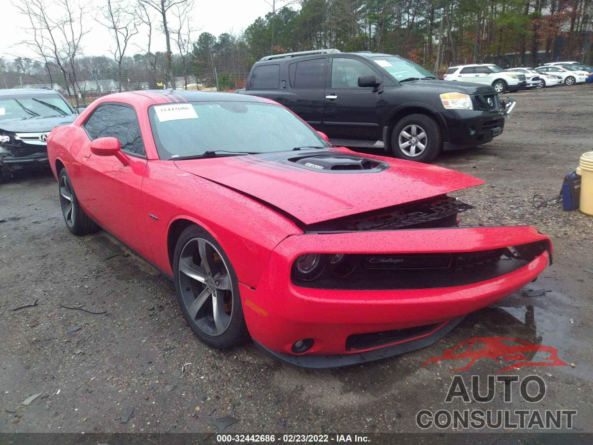 DODGE CHALLENGER 2016 - 2C3CDZBTXGH184984