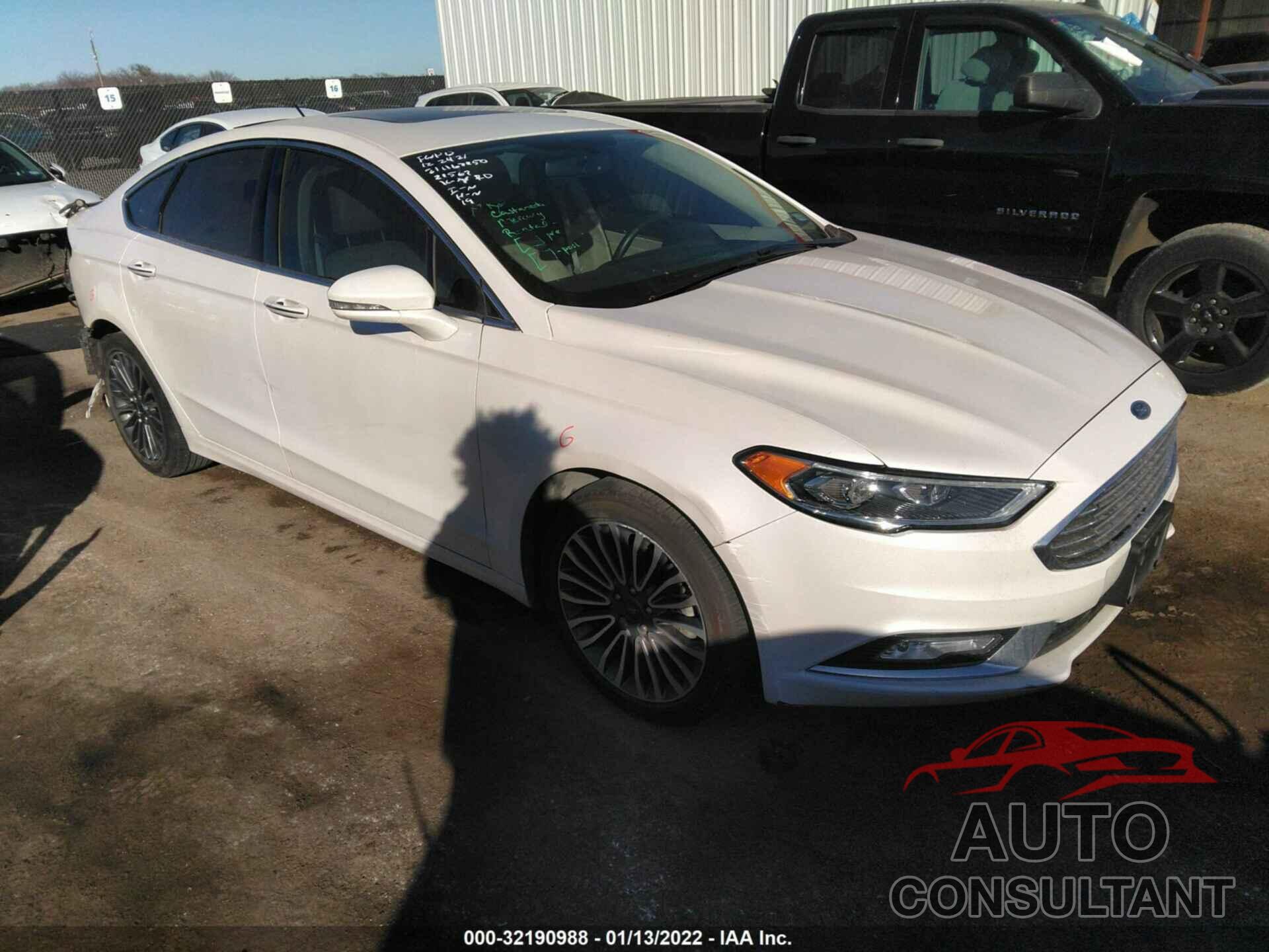 FORD FUSION 2017 - 3FA6P0H91HR214411