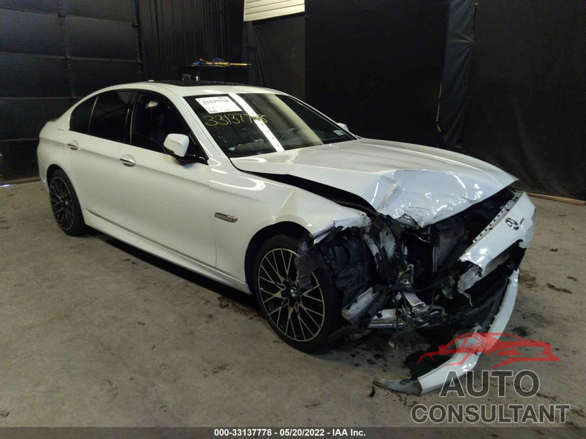 BMW 5 SERIES 2016 - WBA5B3C55GG254987