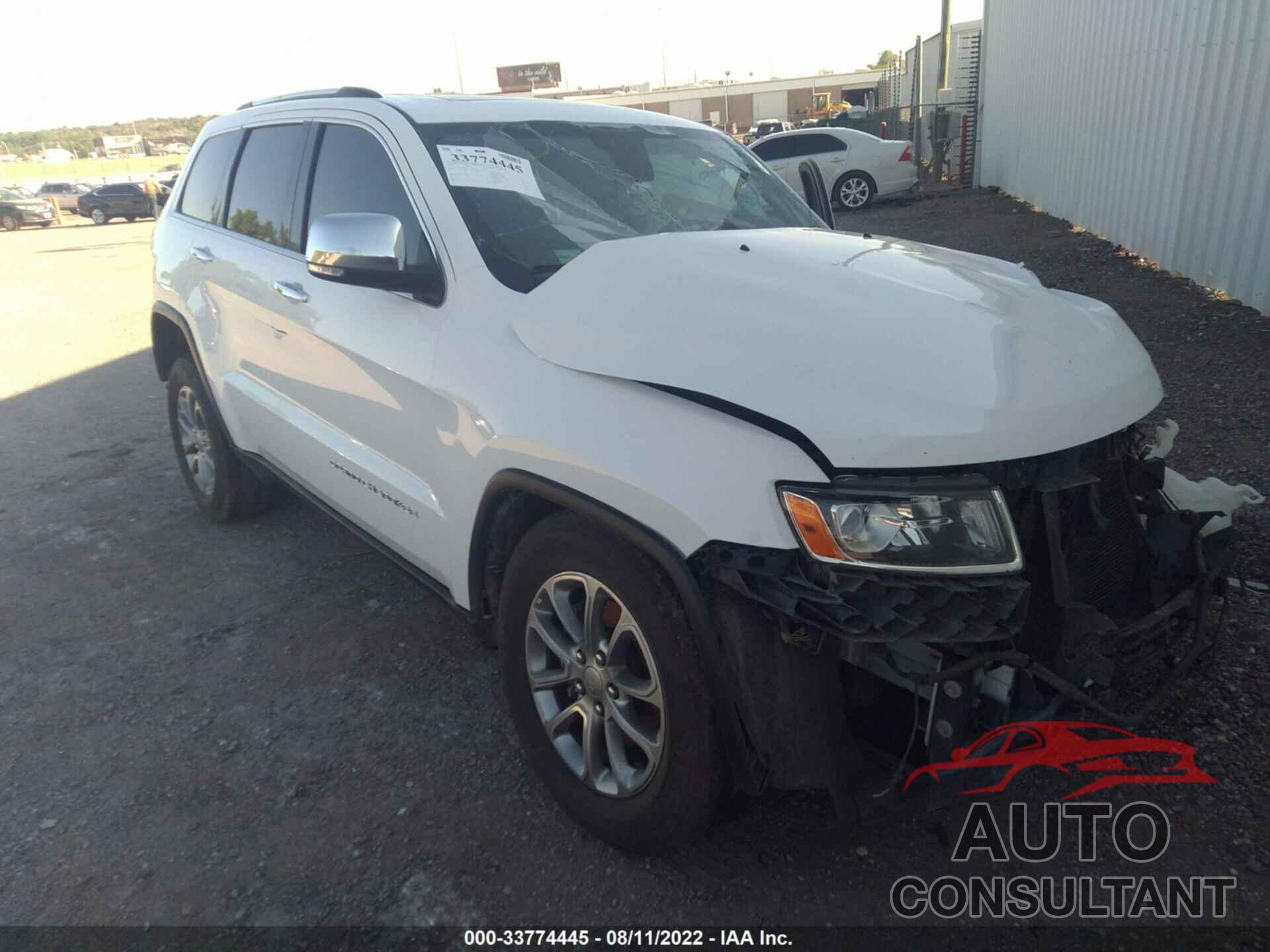 JEEP GRAND CHEROKEE 2016 - 1C4RJFBGXGC334949